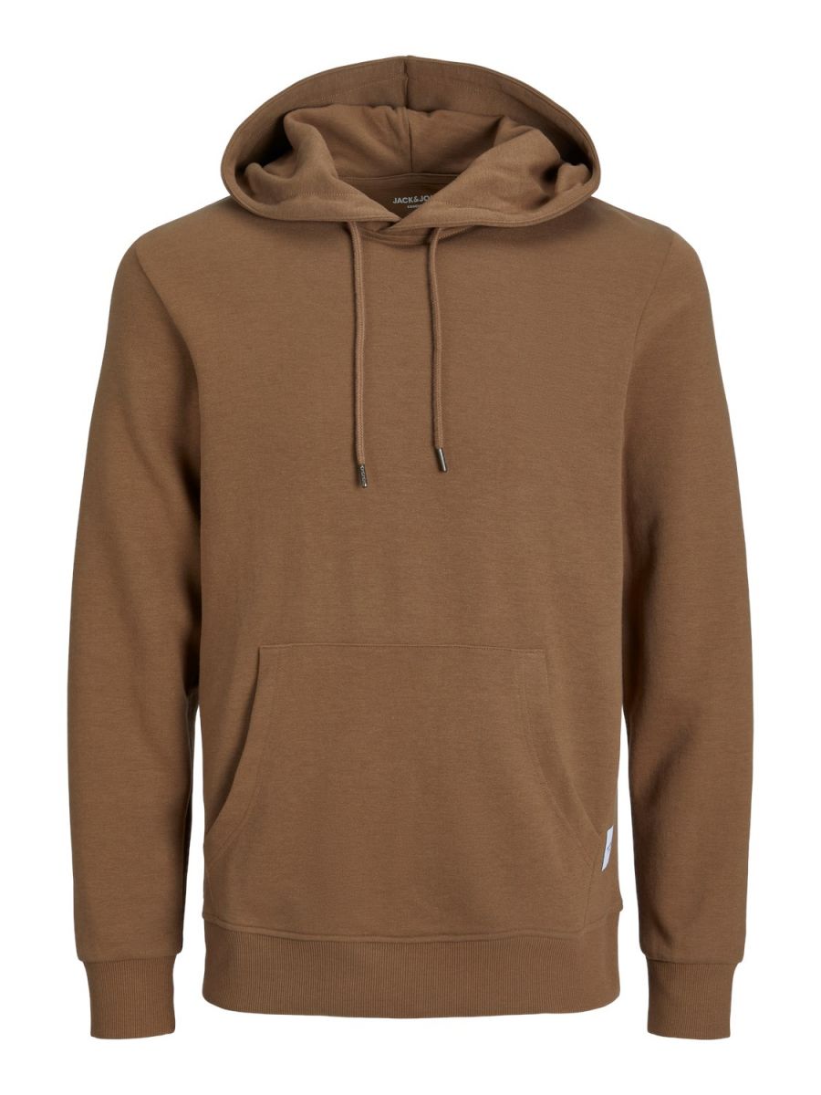 + FELPE Uomo JACK&JONES 12183623 BASIC SWEAT OTTER