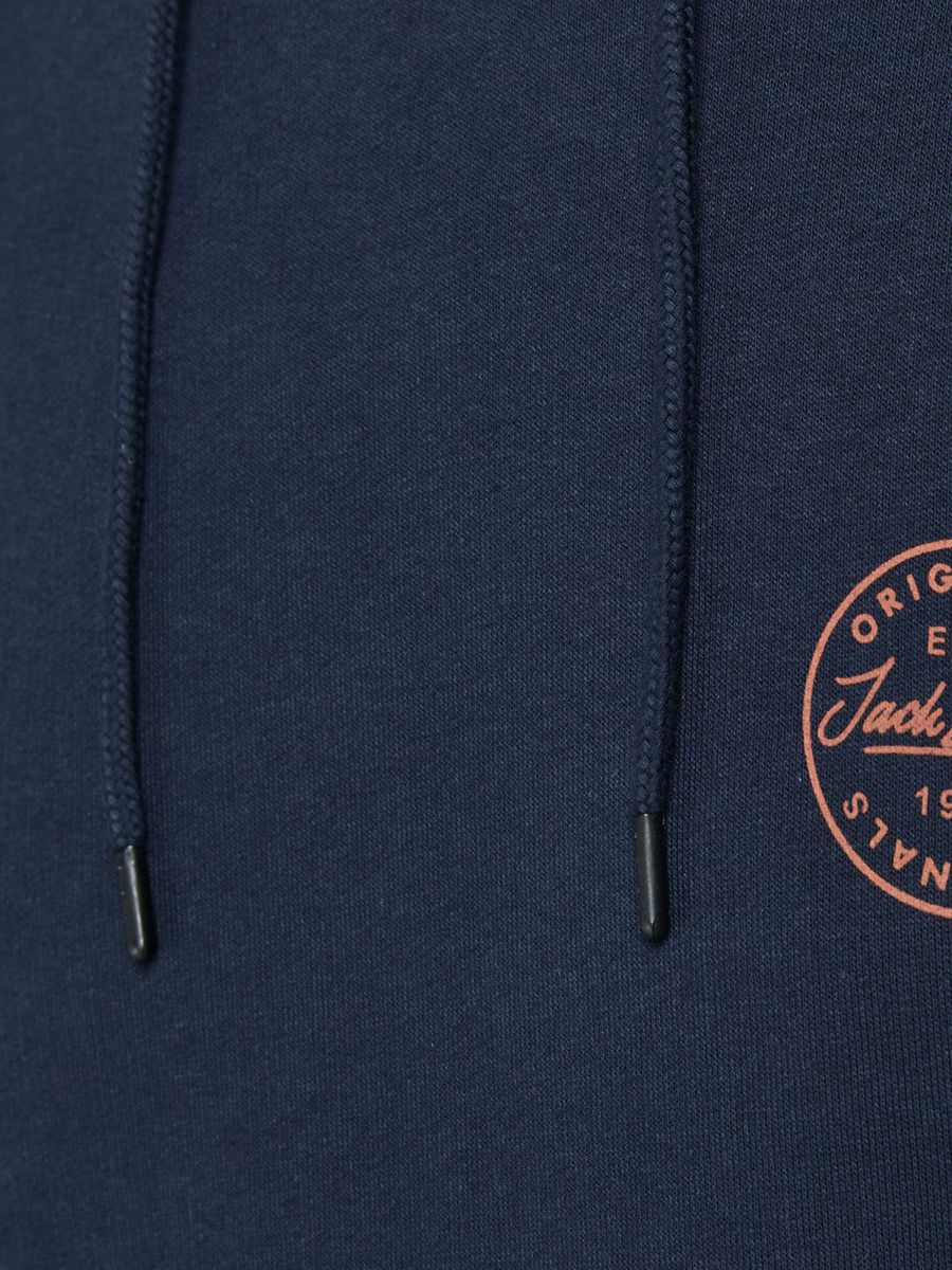 + FELPE Uomo JACK&JONES 12205288 SHARK SWEAT NAVY BLAZER