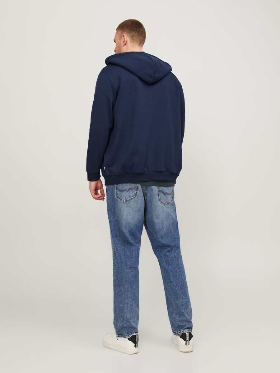 + FELPE Uomo JACK&JONES 12250596 BRADLEY NAVY BLAZER