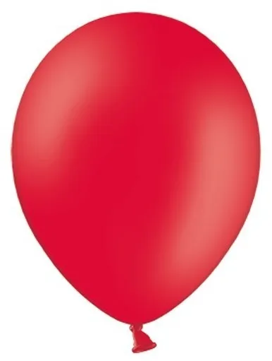 100 palloncini rosso fragola 30cm