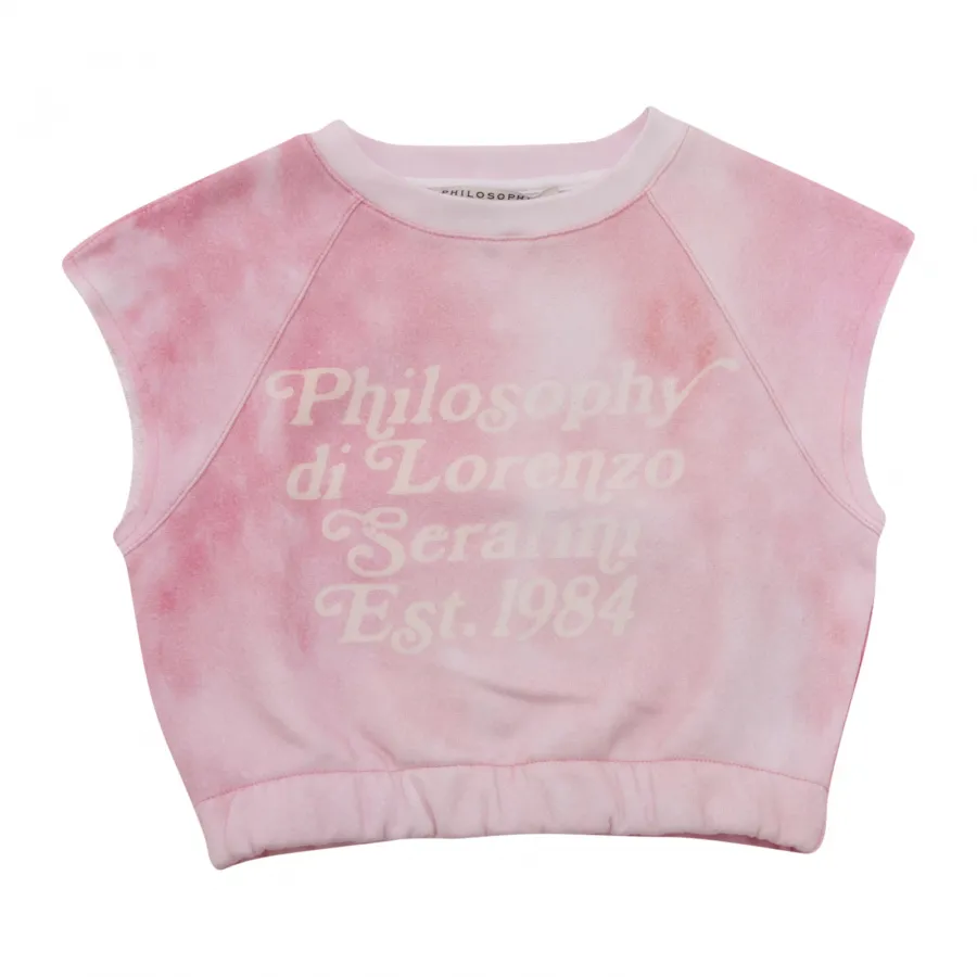 1103AR felpa smanicata PHILOSOPHY DI LORENZO SERAFINI girl kids sweatshirt