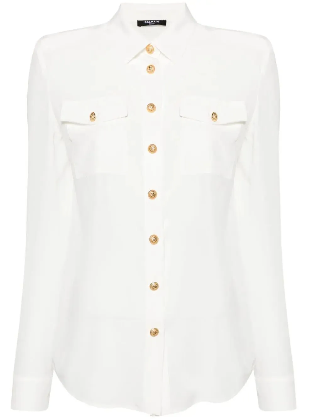 2 Pockets Buttoned Shirt