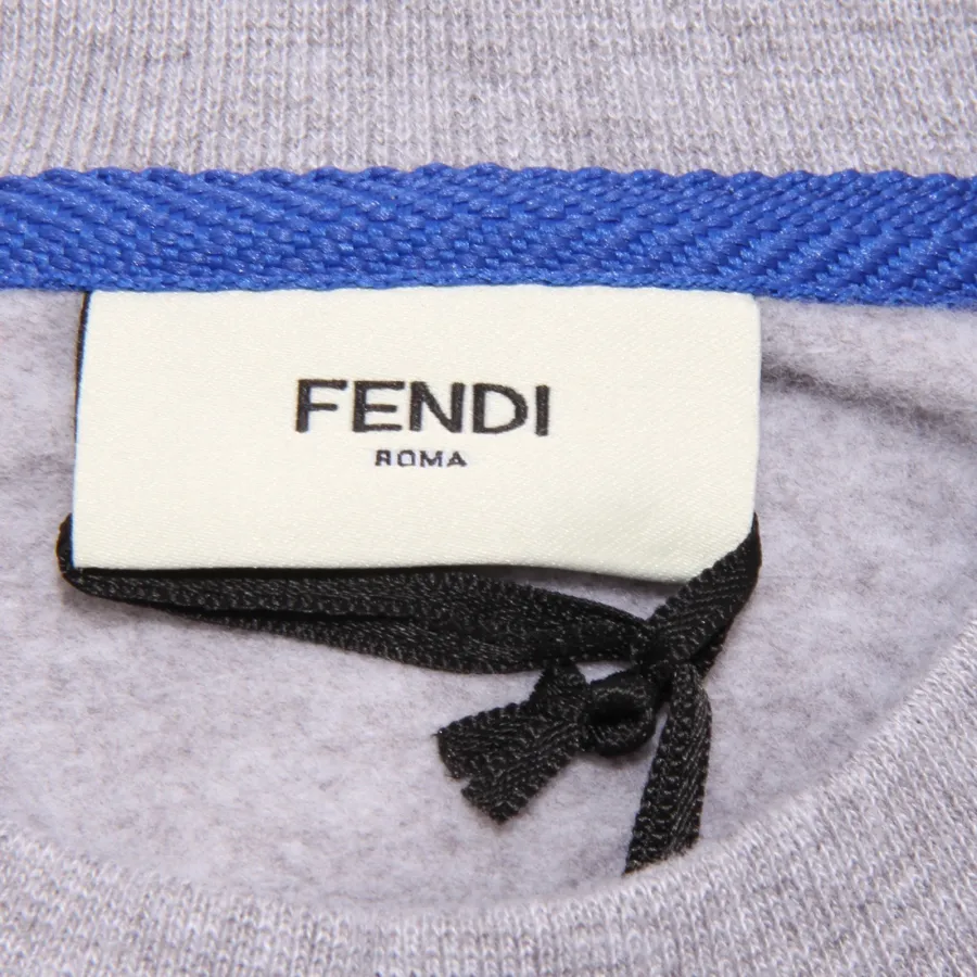 2390V felpa bimbo FENDI grigio grey sweatshirt cotton kid