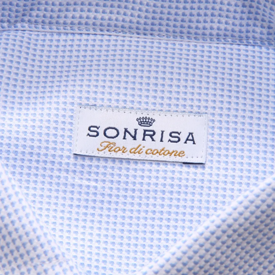 5139AZ CAMICIA UOMO SONRISA FIOR DI COTONE MAN SHIRT