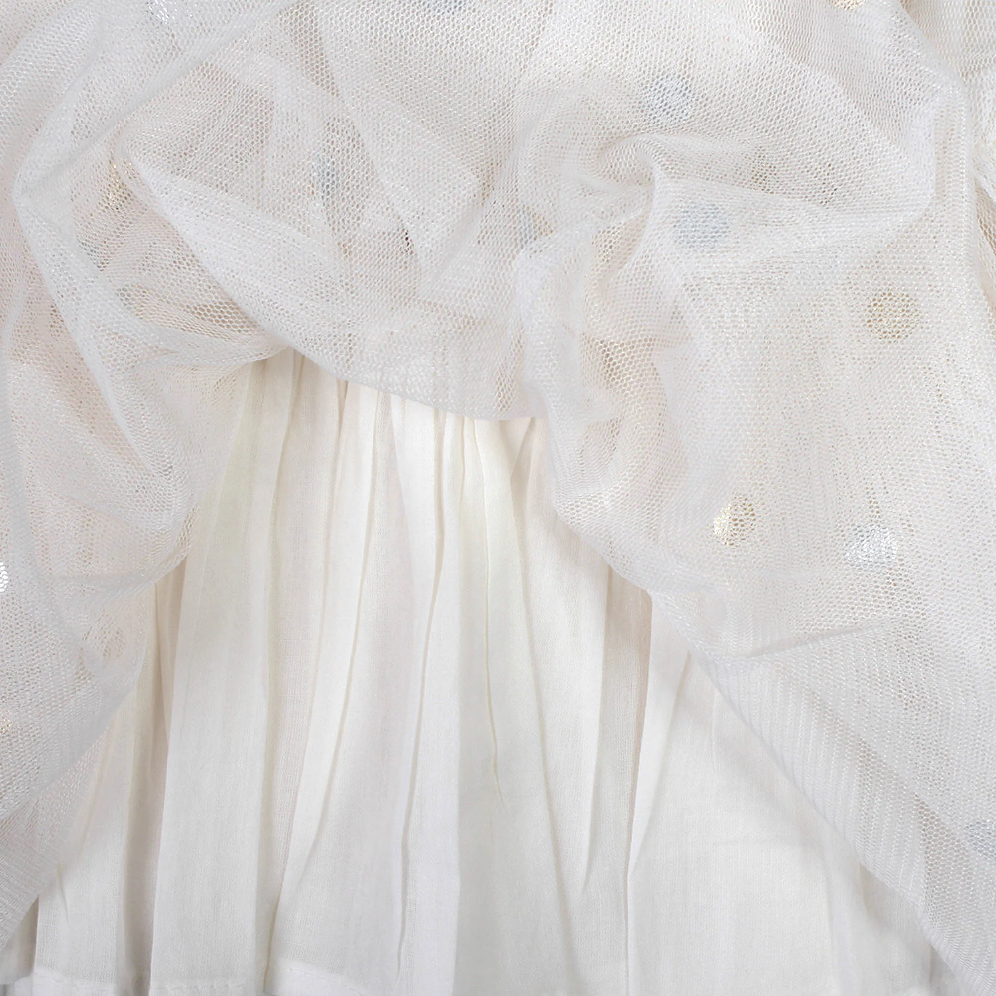 Abito Bell Bebè Avorio In Tulle Apois