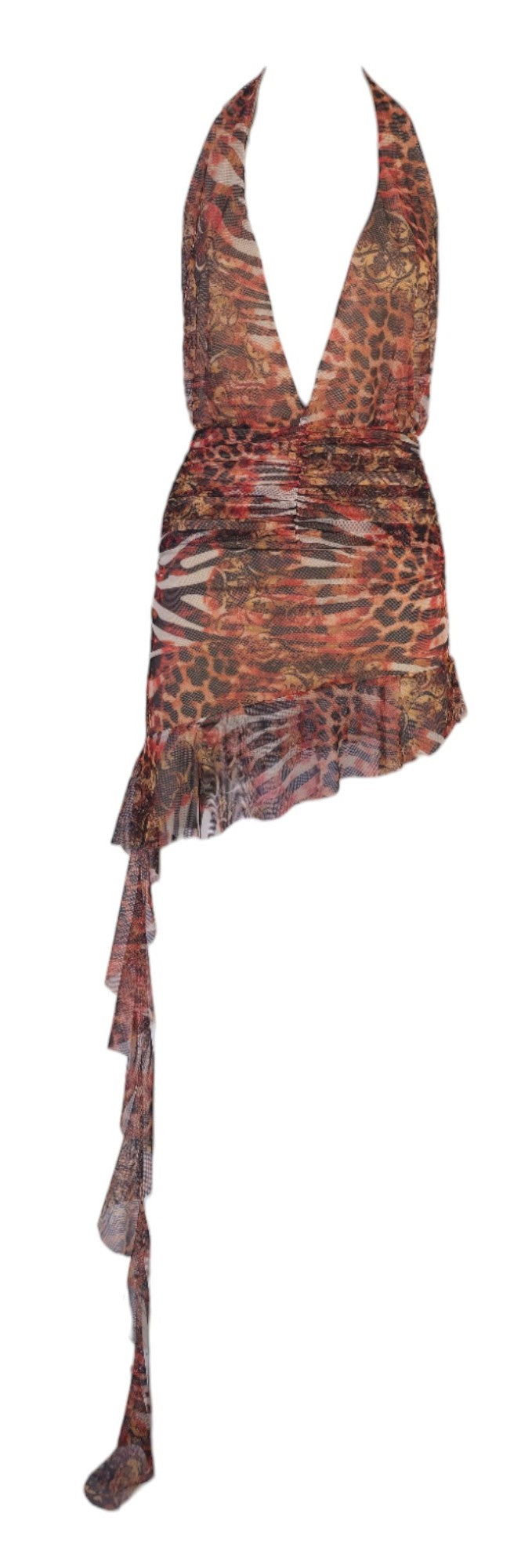 Abito, mini dress drappeggiato
