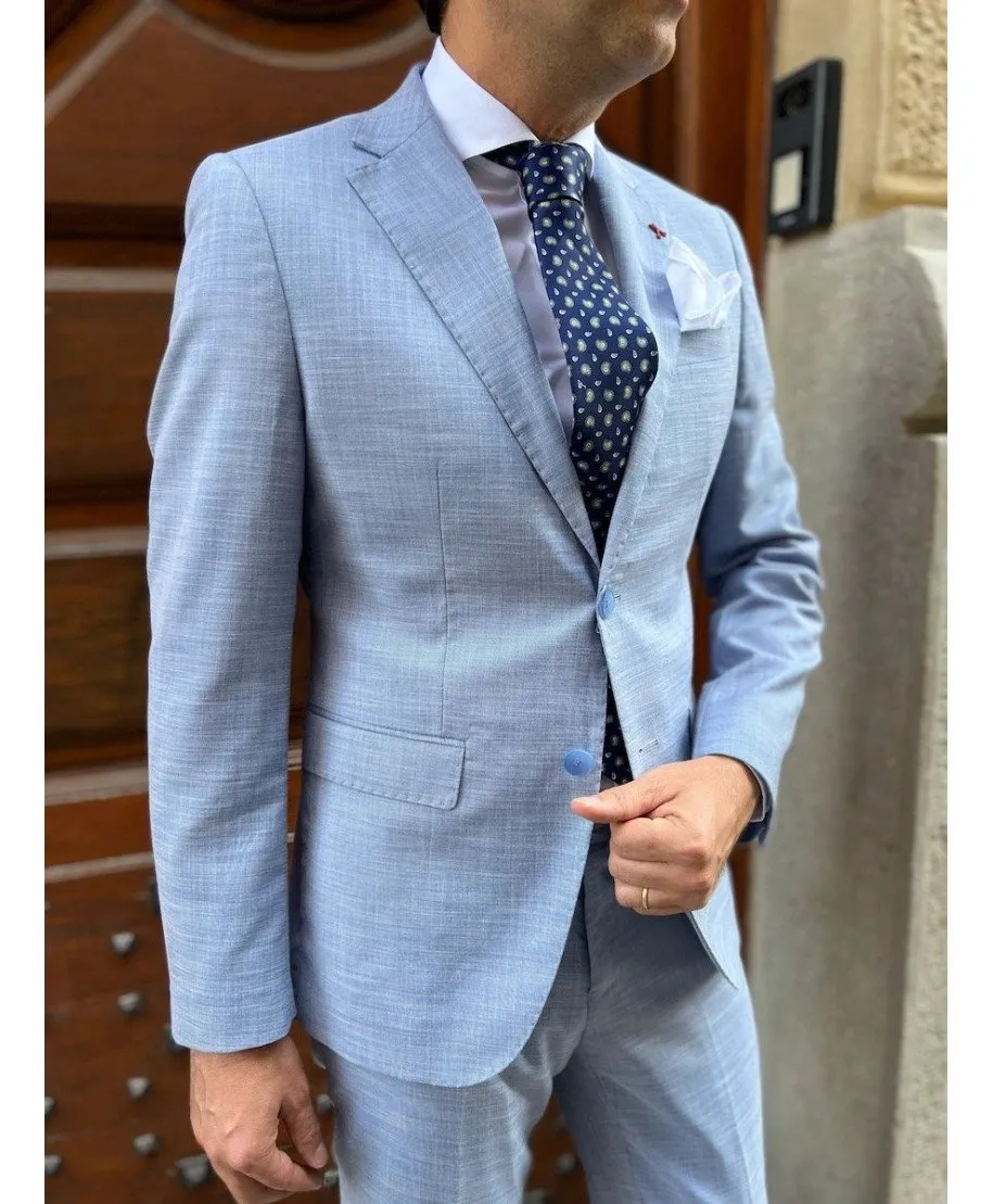 Abito uomo elegante - Azzurro - Positano