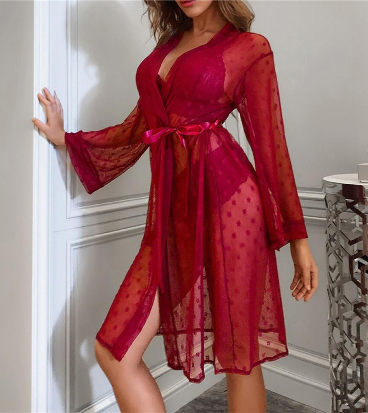 Accappatoi Set Donna 3 Pezzi Abito semplice Pigiama donna Abiti con pantaloncini Pijama Robes Donna Pigiama Set Camicie da notte