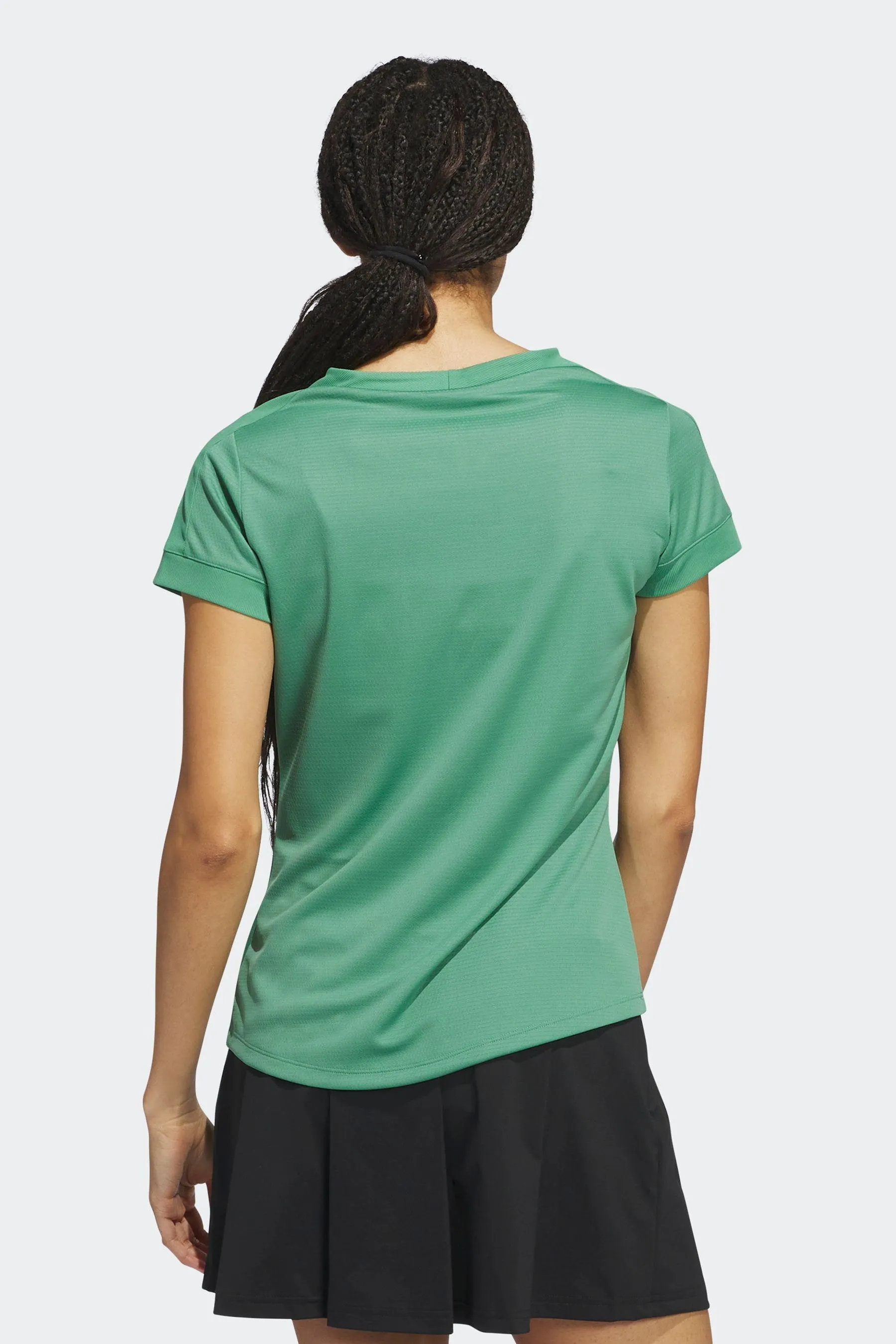 adidas Golf Verde - Ultimate365 Rib Mix T-Shirt    