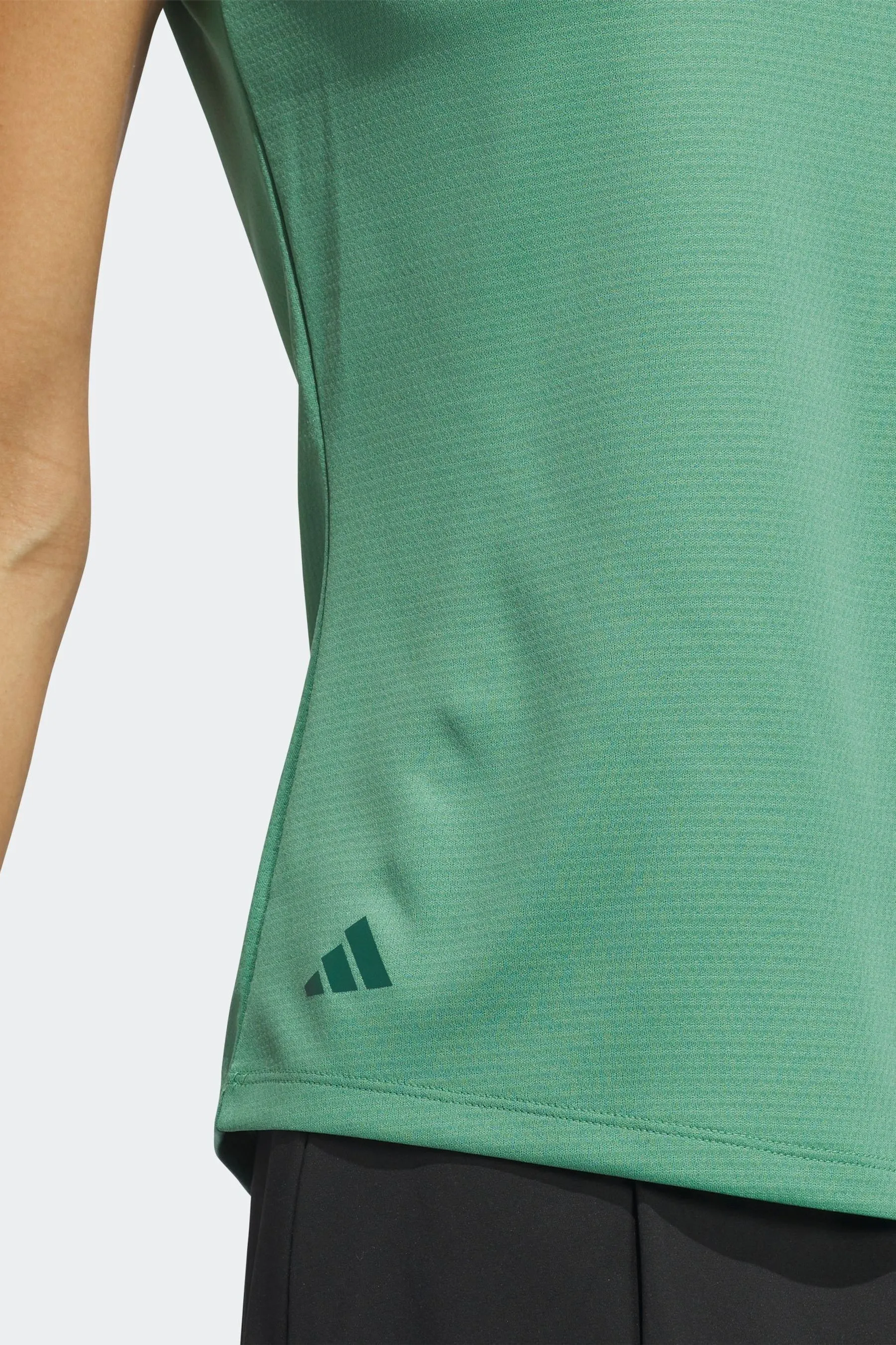 adidas Golf Verde - Ultimate365 Rib Mix T-Shirt    