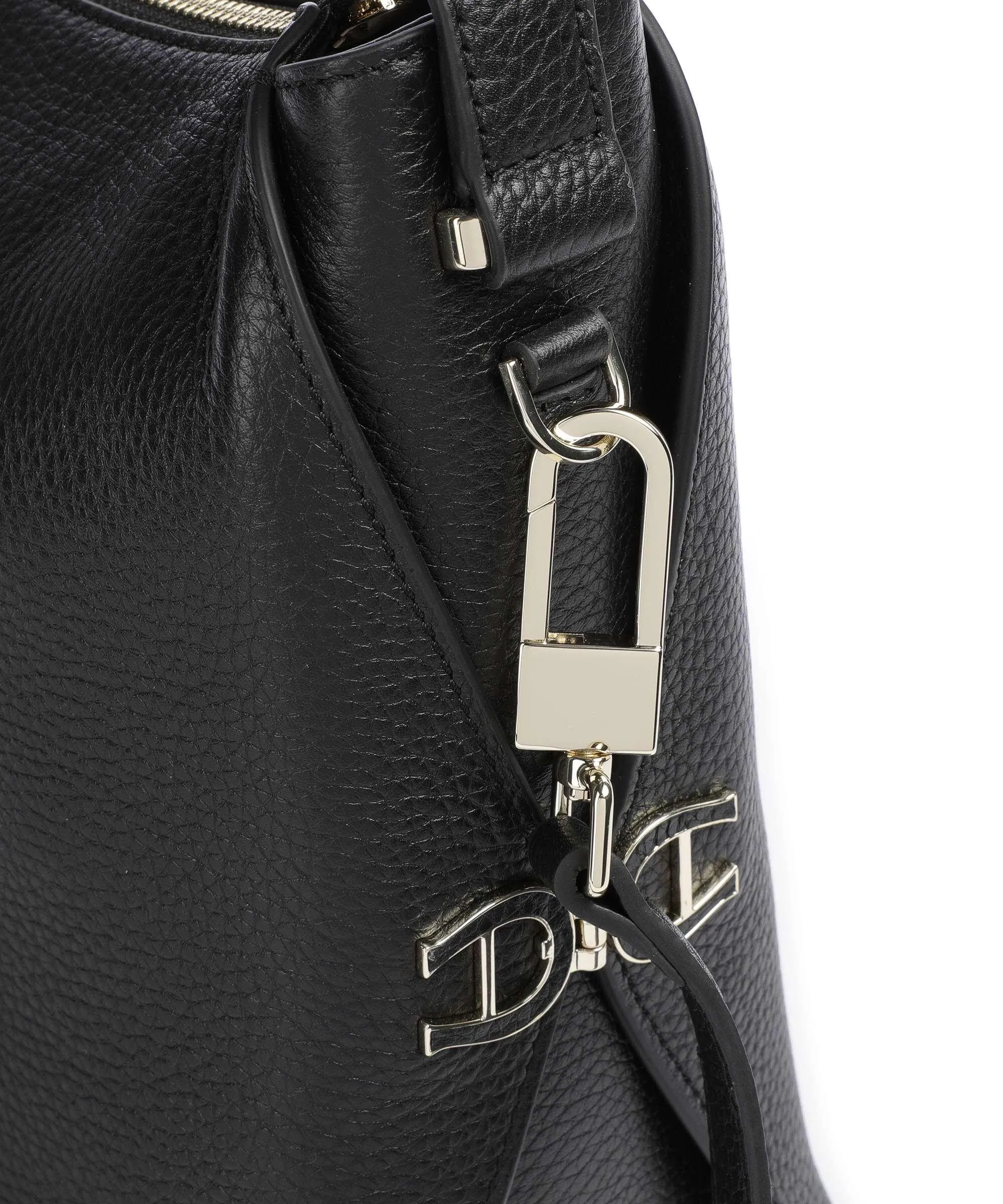  Aigner Milano M Borsa hobo pelle di vacchetta grana nero  