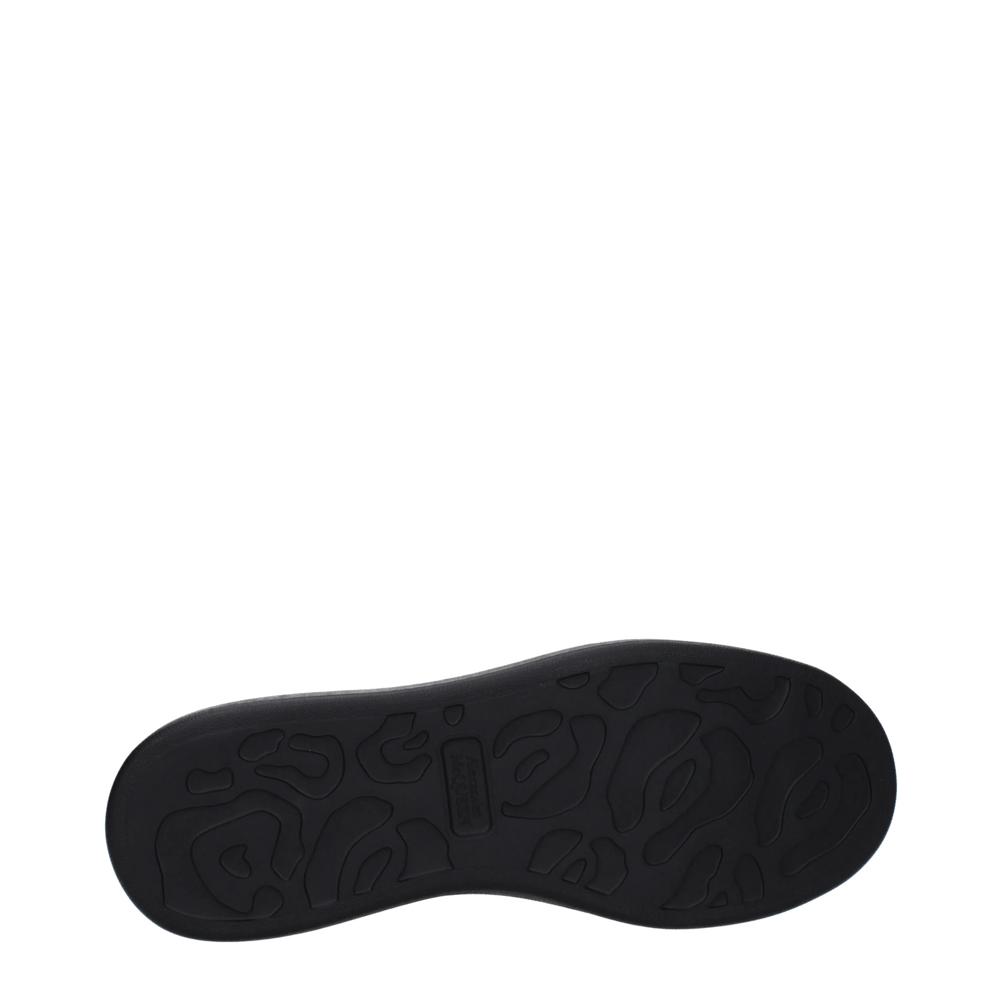 Alexander McQueen Sneakers Uomo Pelle Nero/Argento