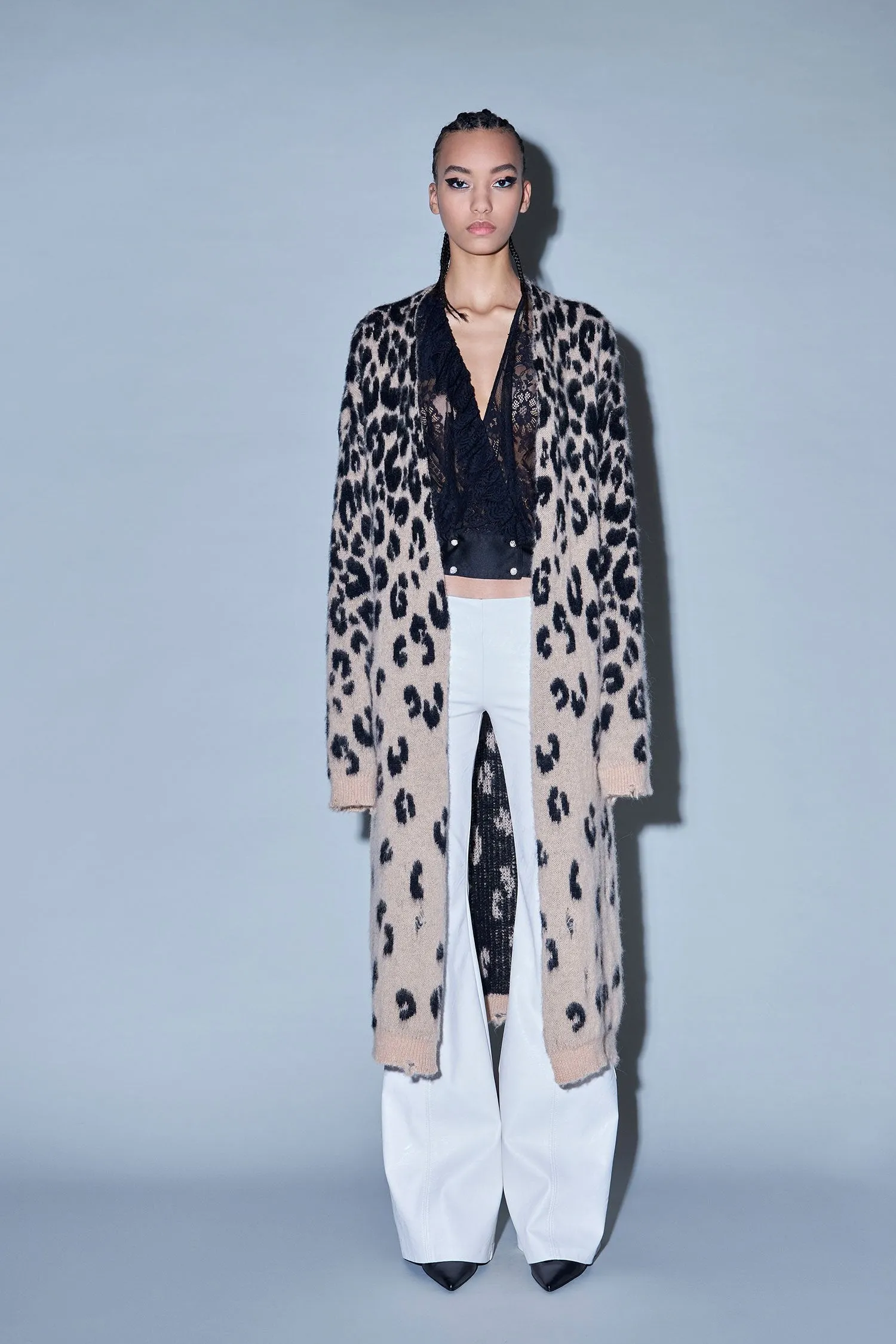 Aniye By Long Spotted Cardigan / Beige