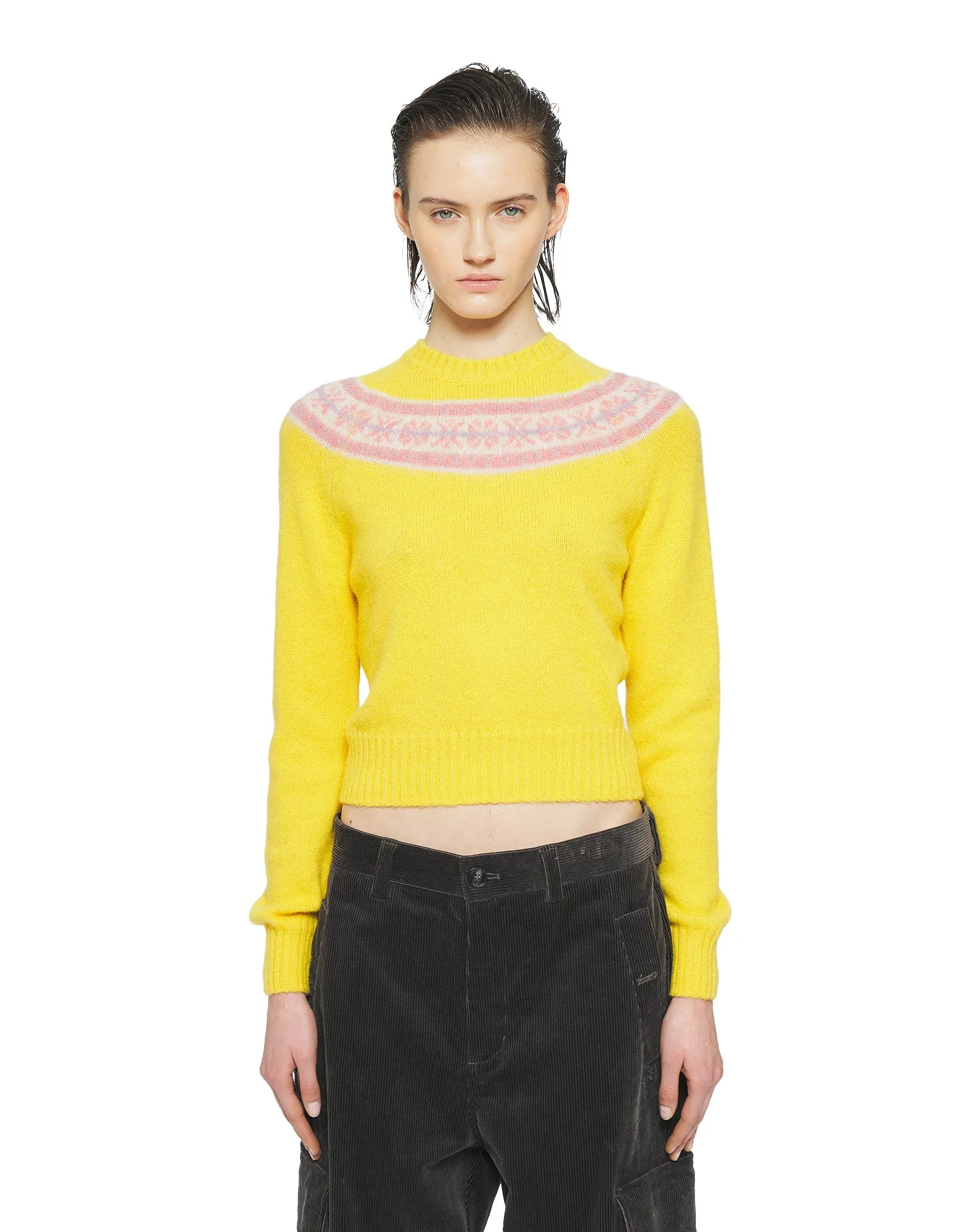 ANTIK BATIK X McGeorge Maglione Ewan in Shetland Yellow