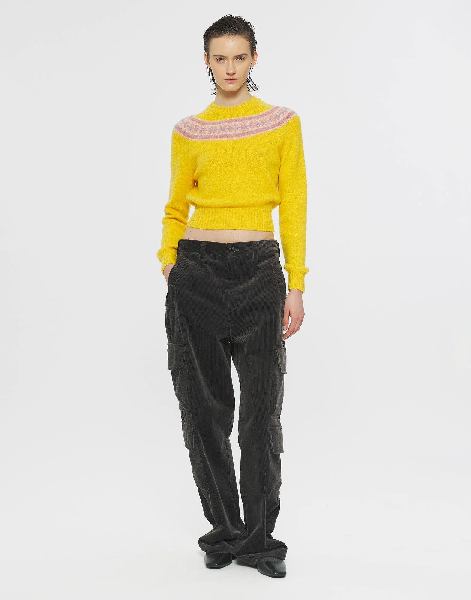 ANTIK BATIK X McGeorge Maglione Ewan in Shetland Yellow