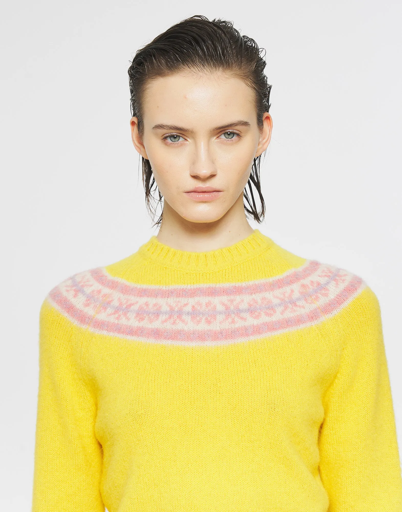 ANTIK BATIK X McGeorge Maglione Ewan in Shetland Yellow