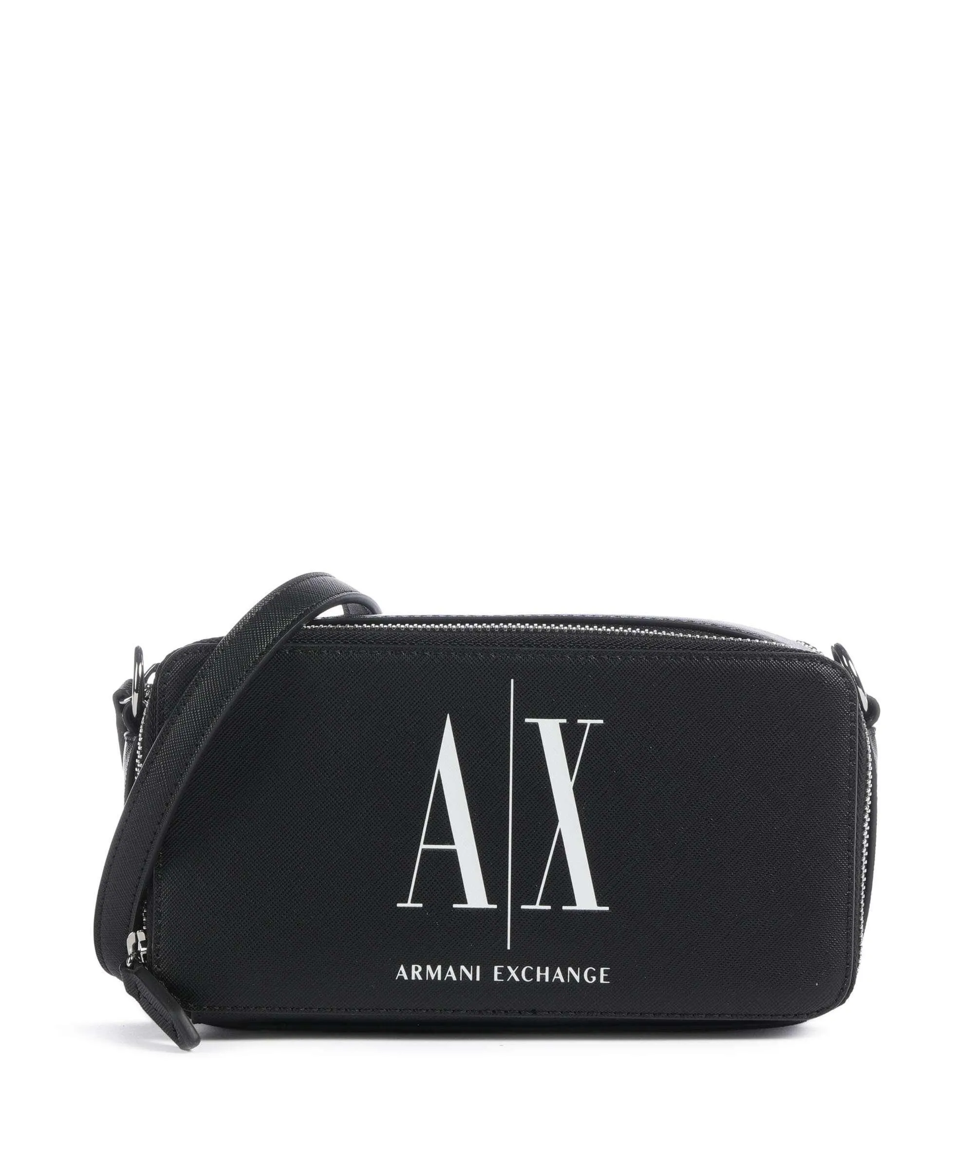  Armani Exchange Borsa a tracolla pelle sintetica nero  