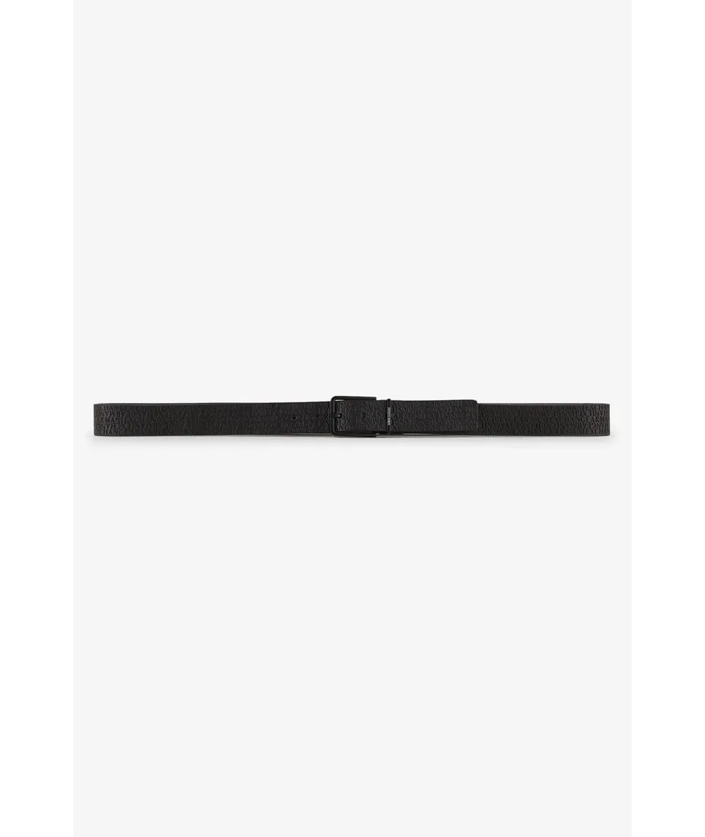 ARMANI EXCHANGE UOMO--Cintura reversibile in cuoio rigenerato