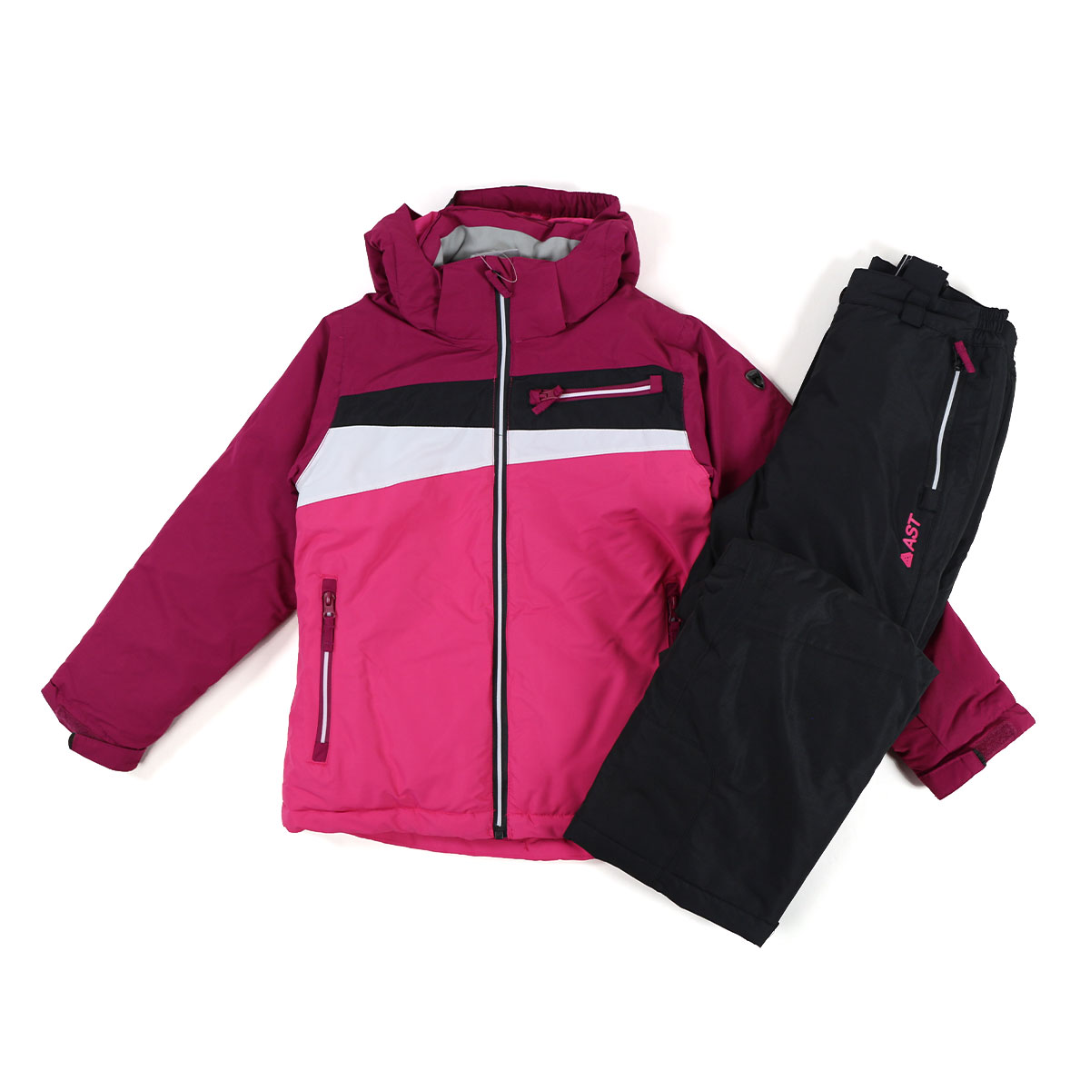 Ast completo sci bimba fucsia e nero