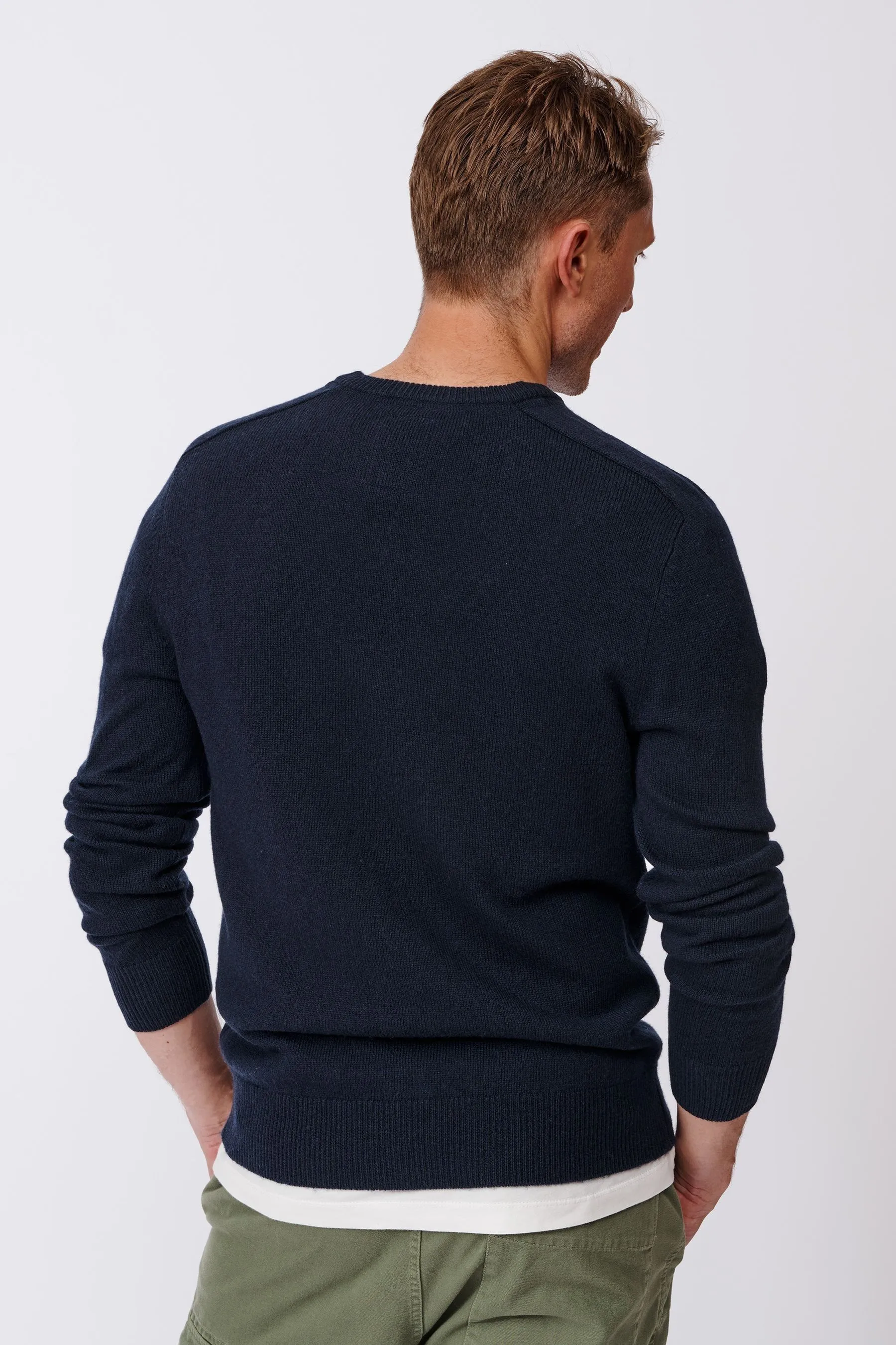 Aubin Eastbourne Scollo a V Wool Maglione    