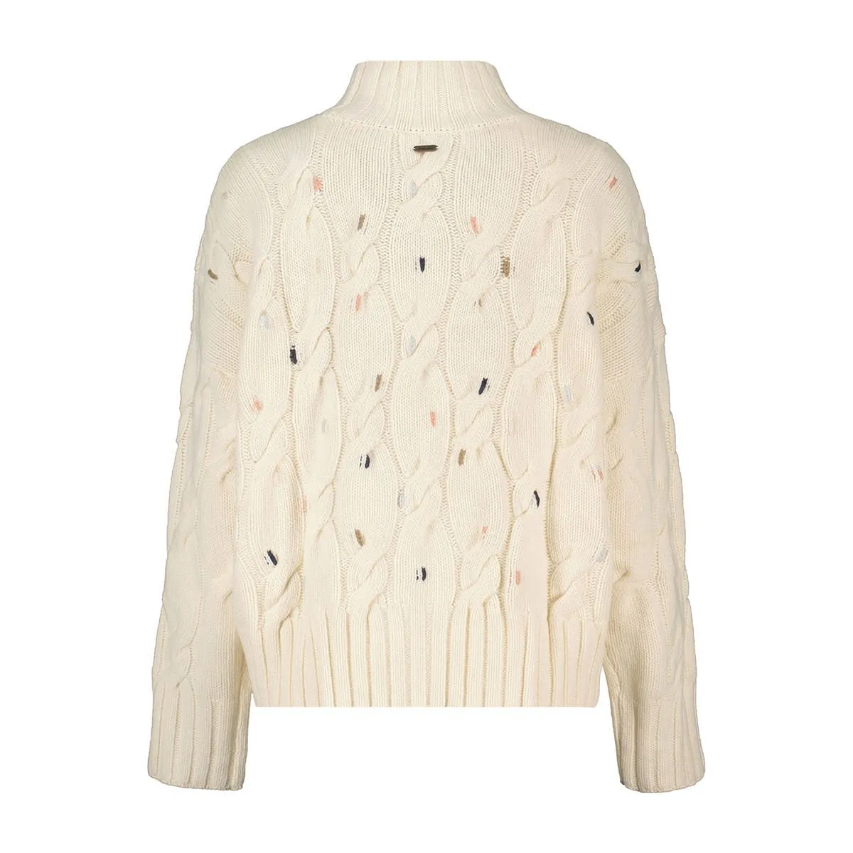      BARBOUR MAGLIONE DOLCEVITA A TRECCE FLEUR DONNA  