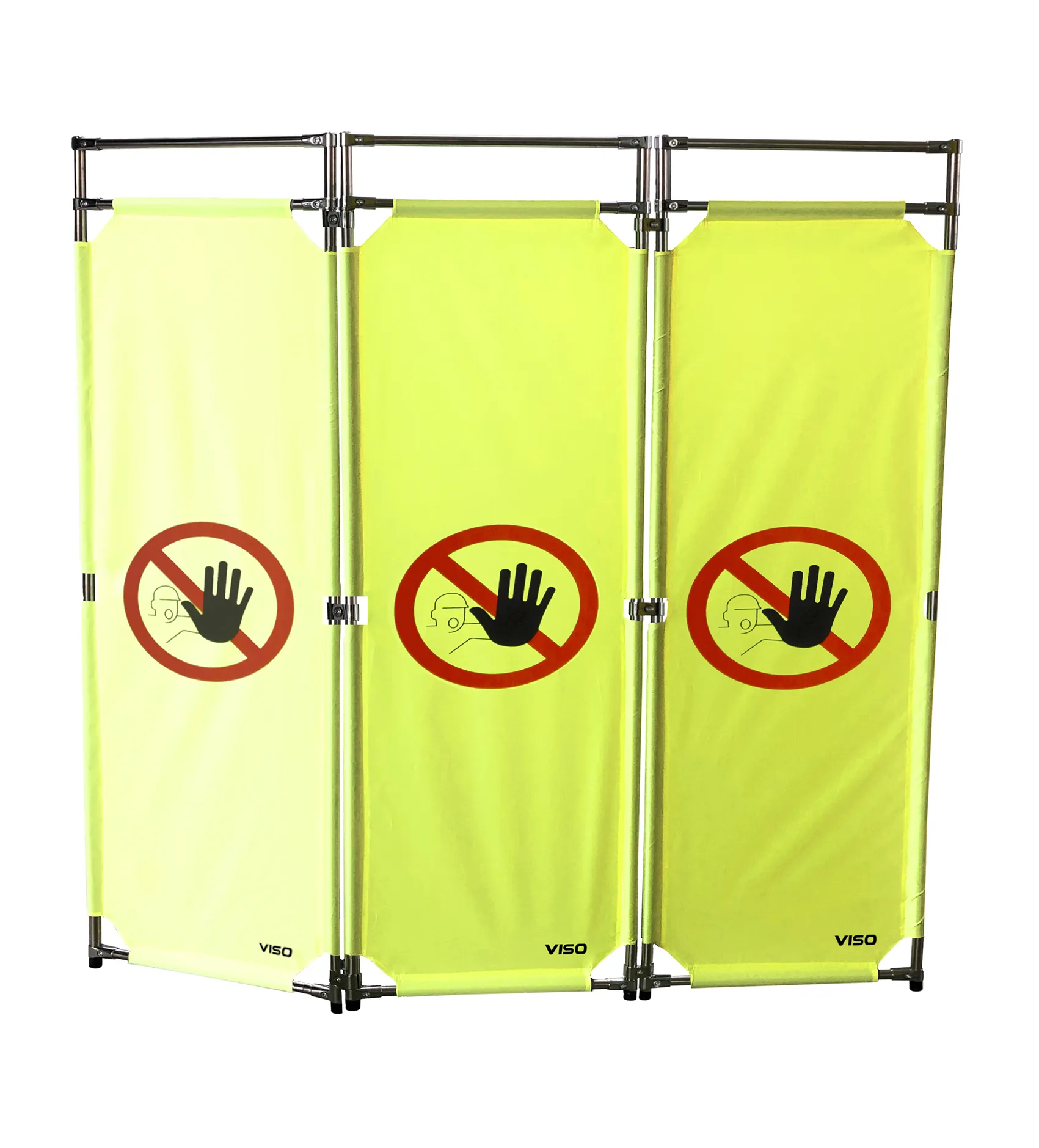 Barriera di sicurezza RS PRO in Poliestere, Acciaio inossidabile, col. Grigio/Giallo