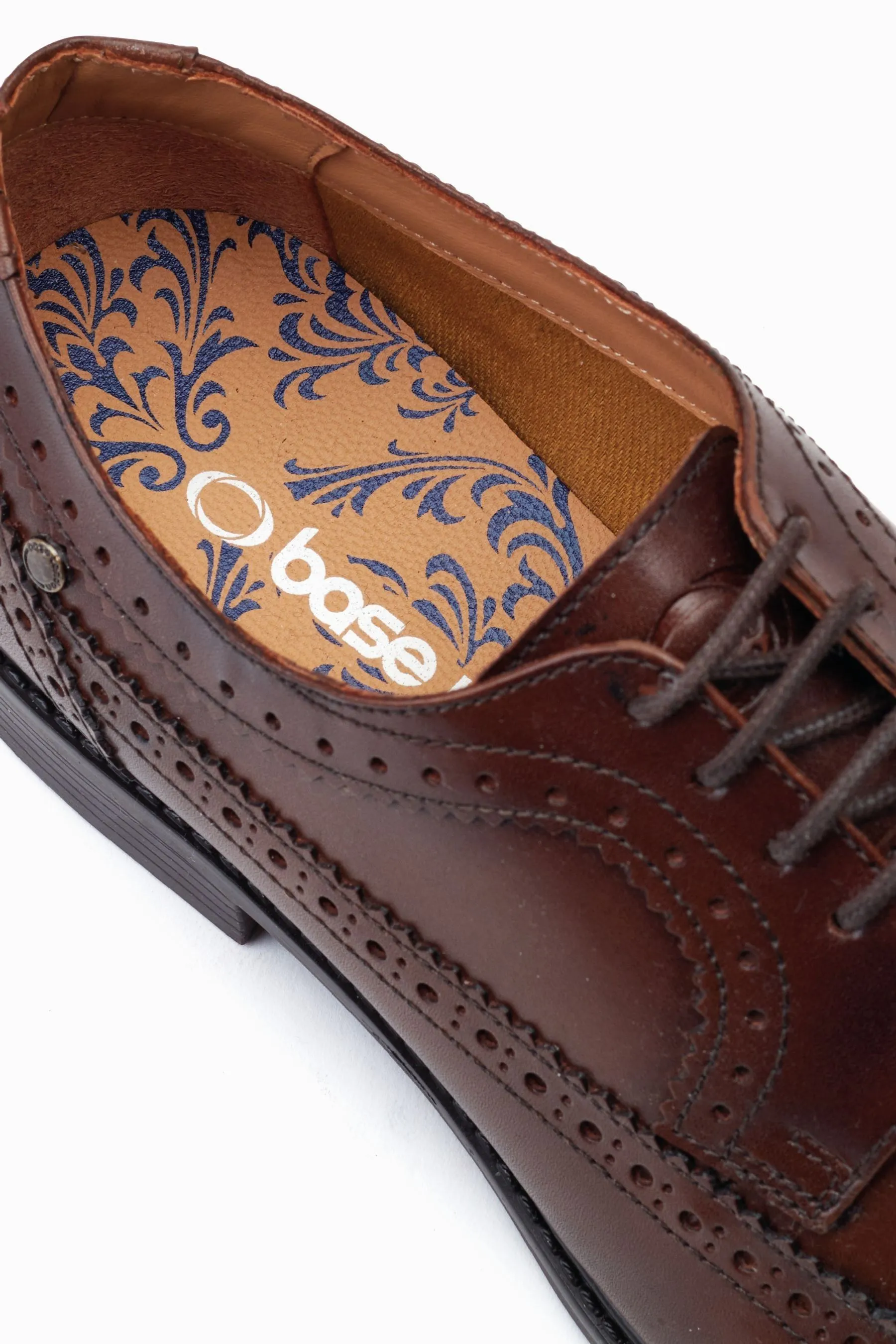 Base London Castello - Scarpe Pizzo stile brogue    
