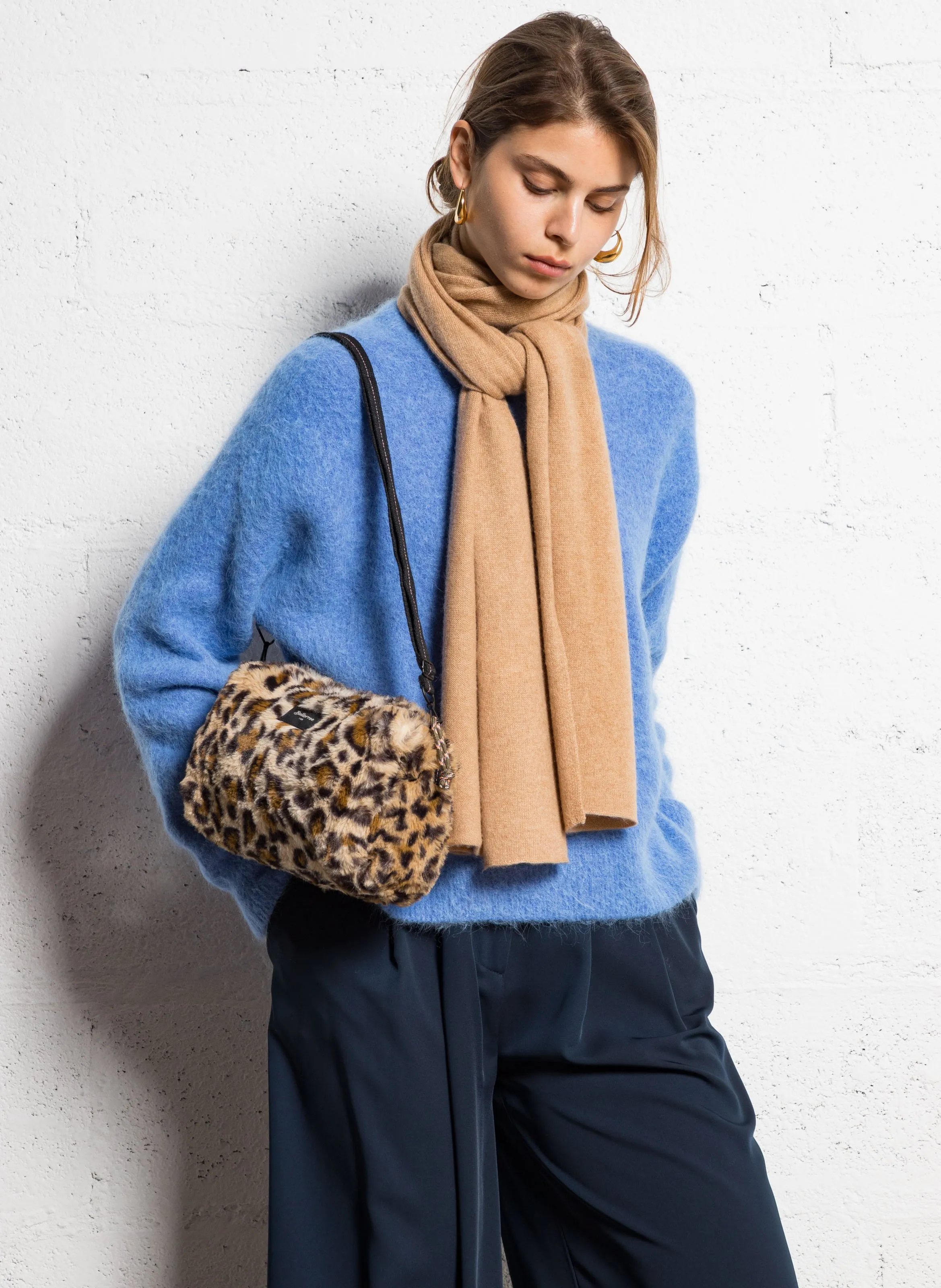  BELLEROSE   HANOMY - Tracolla effetto pelliccia | Multicolore