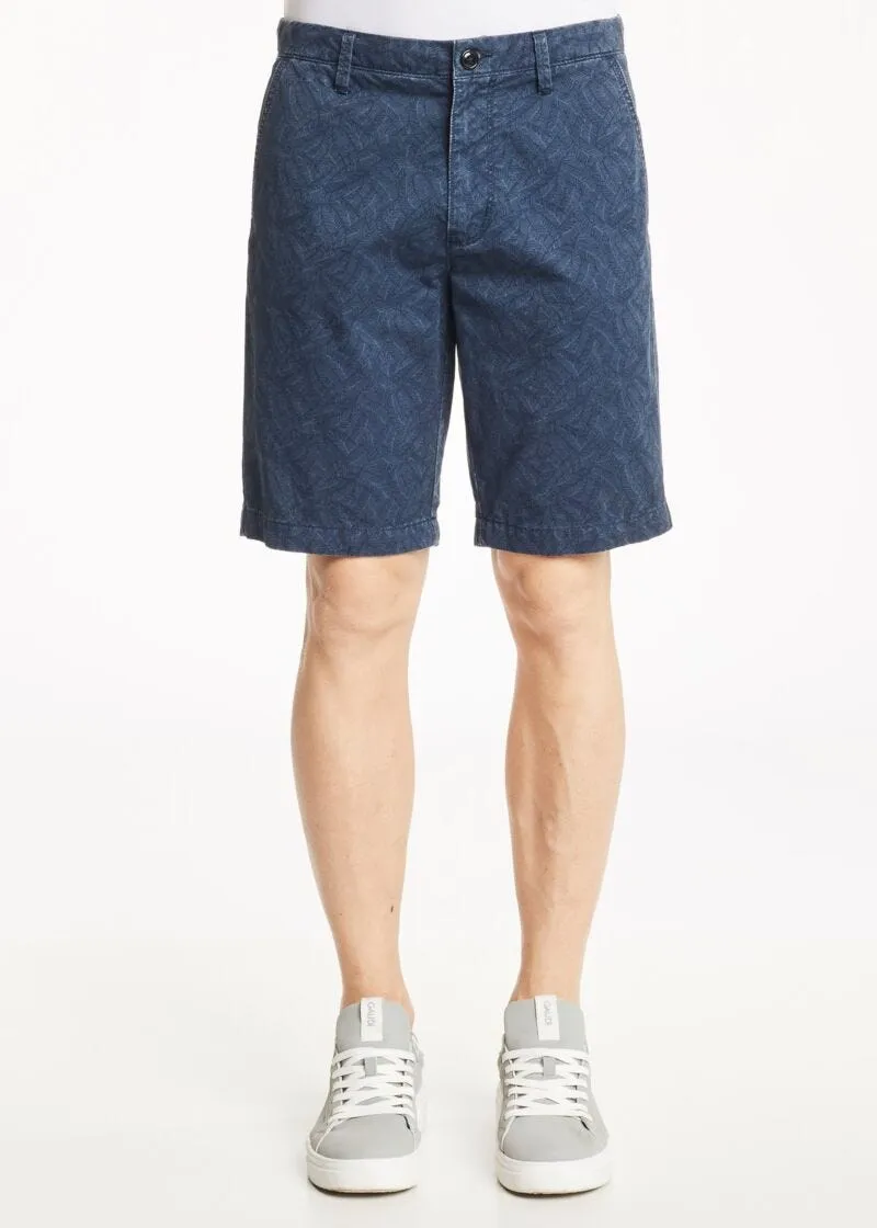 Bermuda chino con stampa