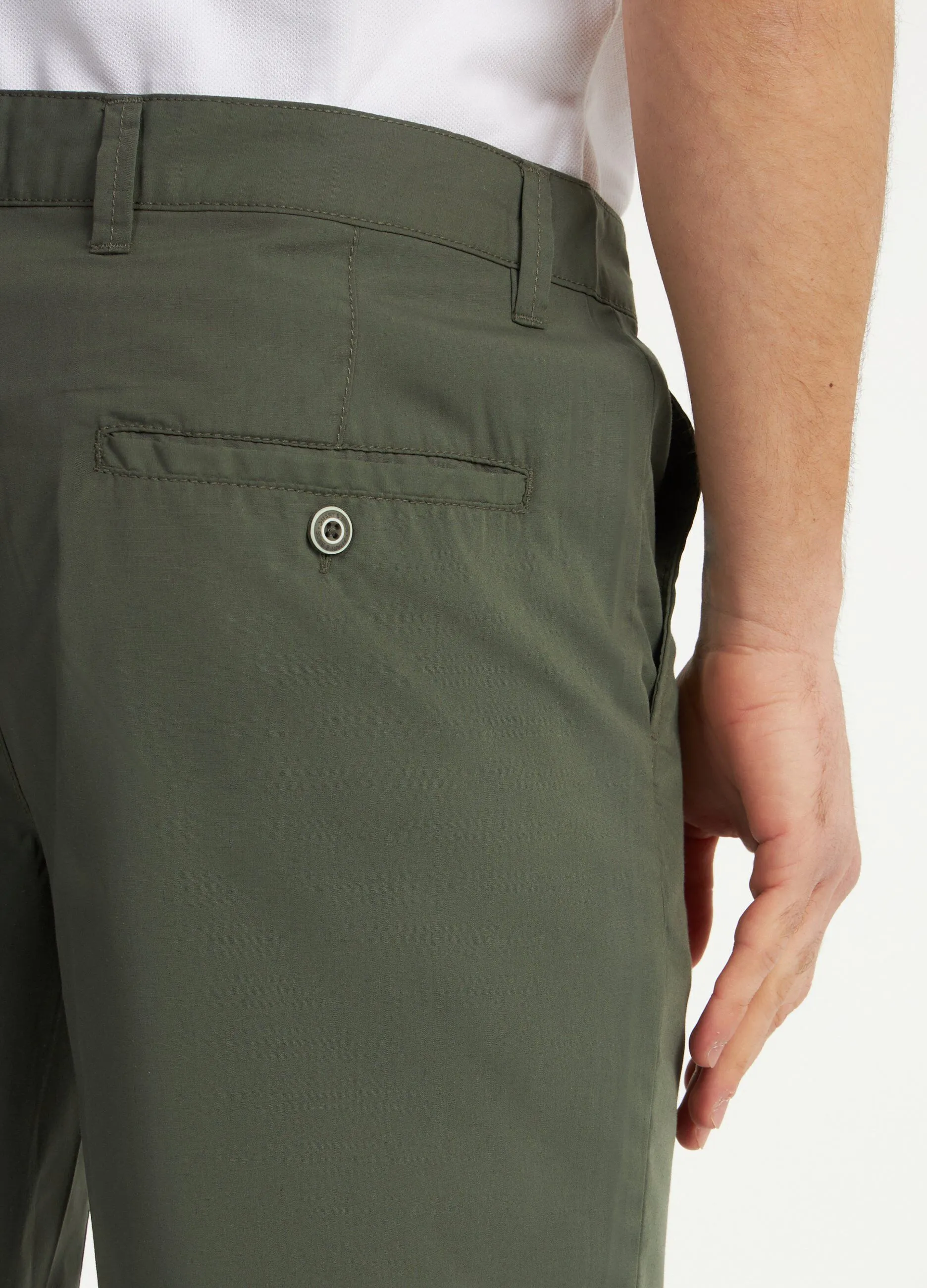 Bermuda in misto cotone uomo