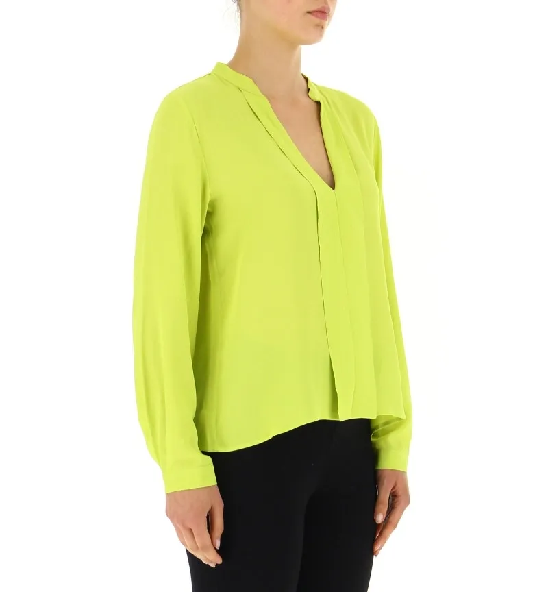 Blusa misto seta