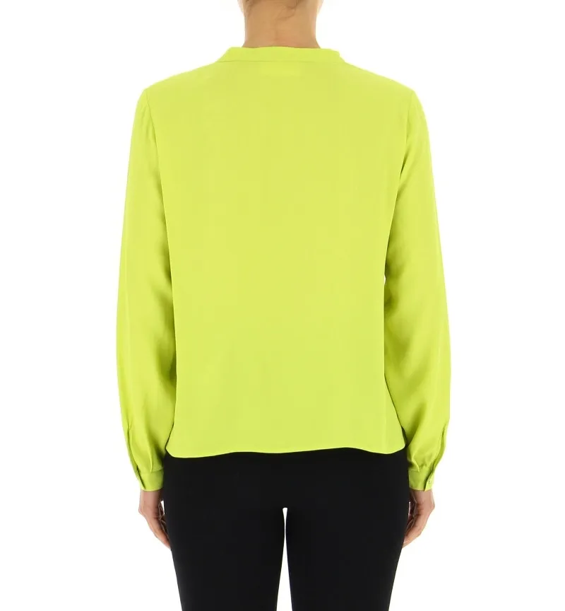 Blusa misto seta