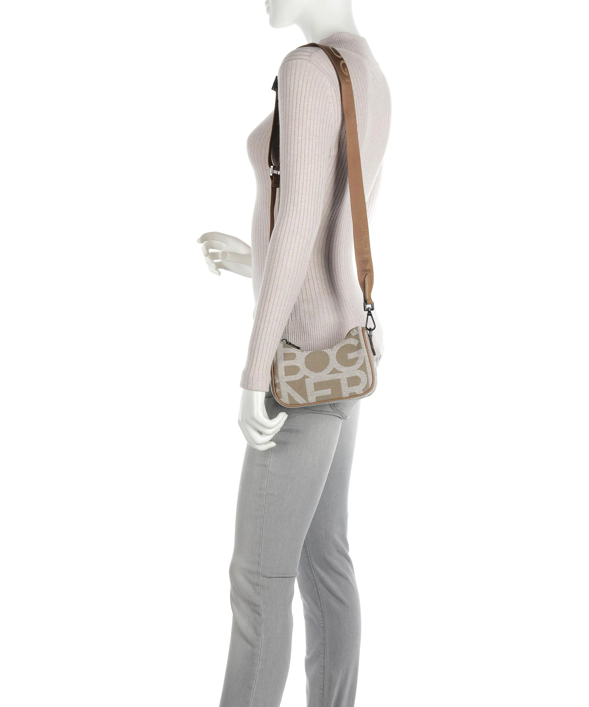  Bogner Pany Pany Lora Borsa a tracolla poliestere taupe  