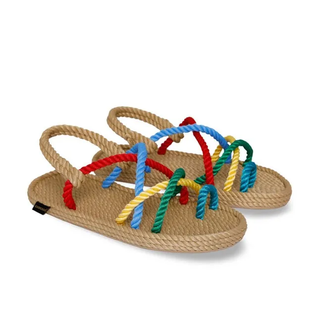 BOHONOMAD - Ibiza Women Rope Sandal