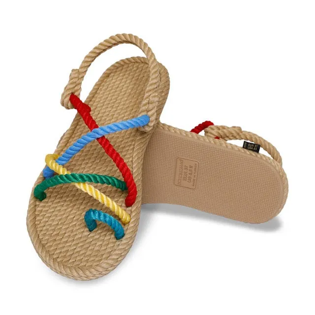BOHONOMAD - Ibiza Women Rope Sandal