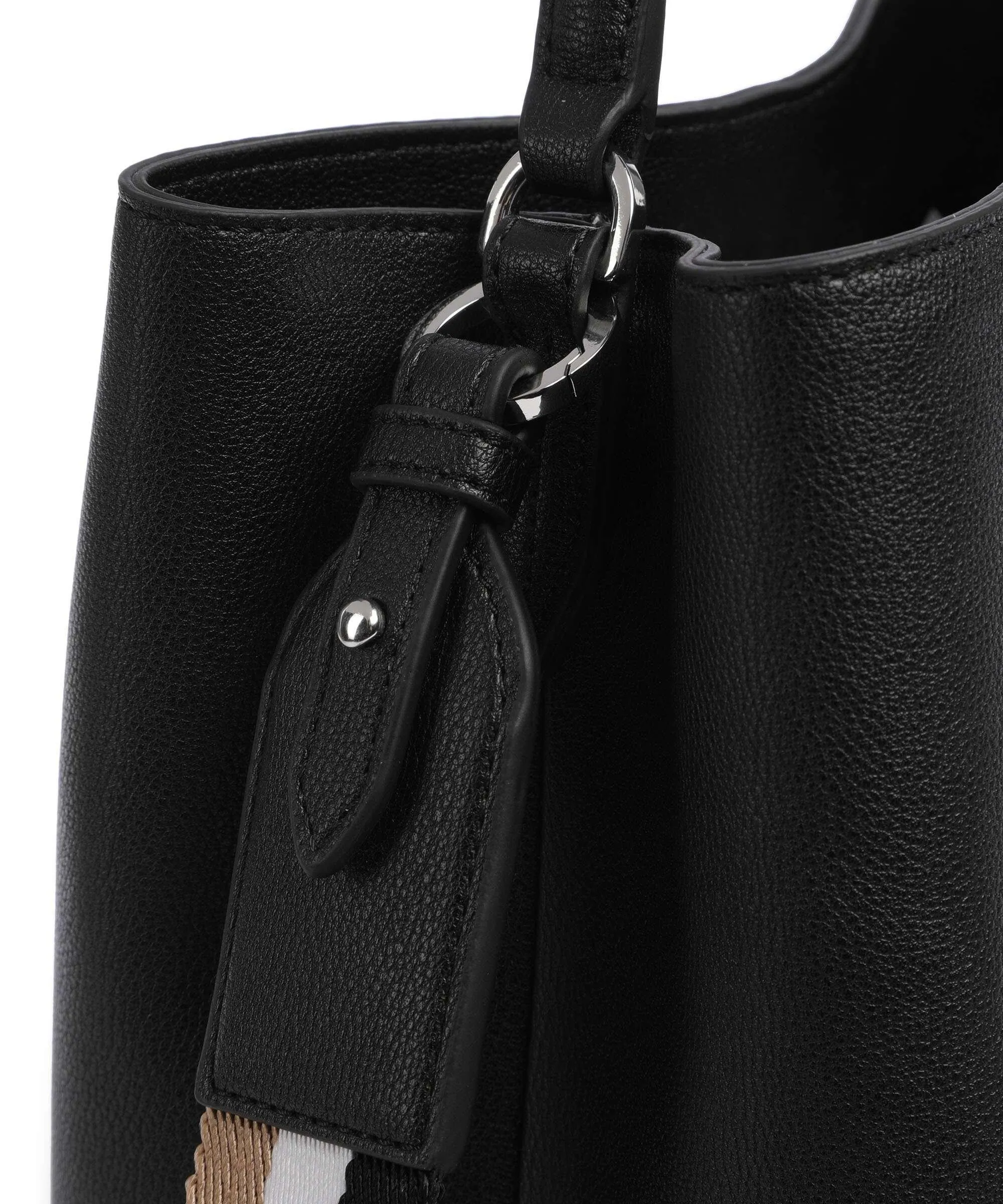  BOSS Addison Borsa hobo pelle sintetica nero  