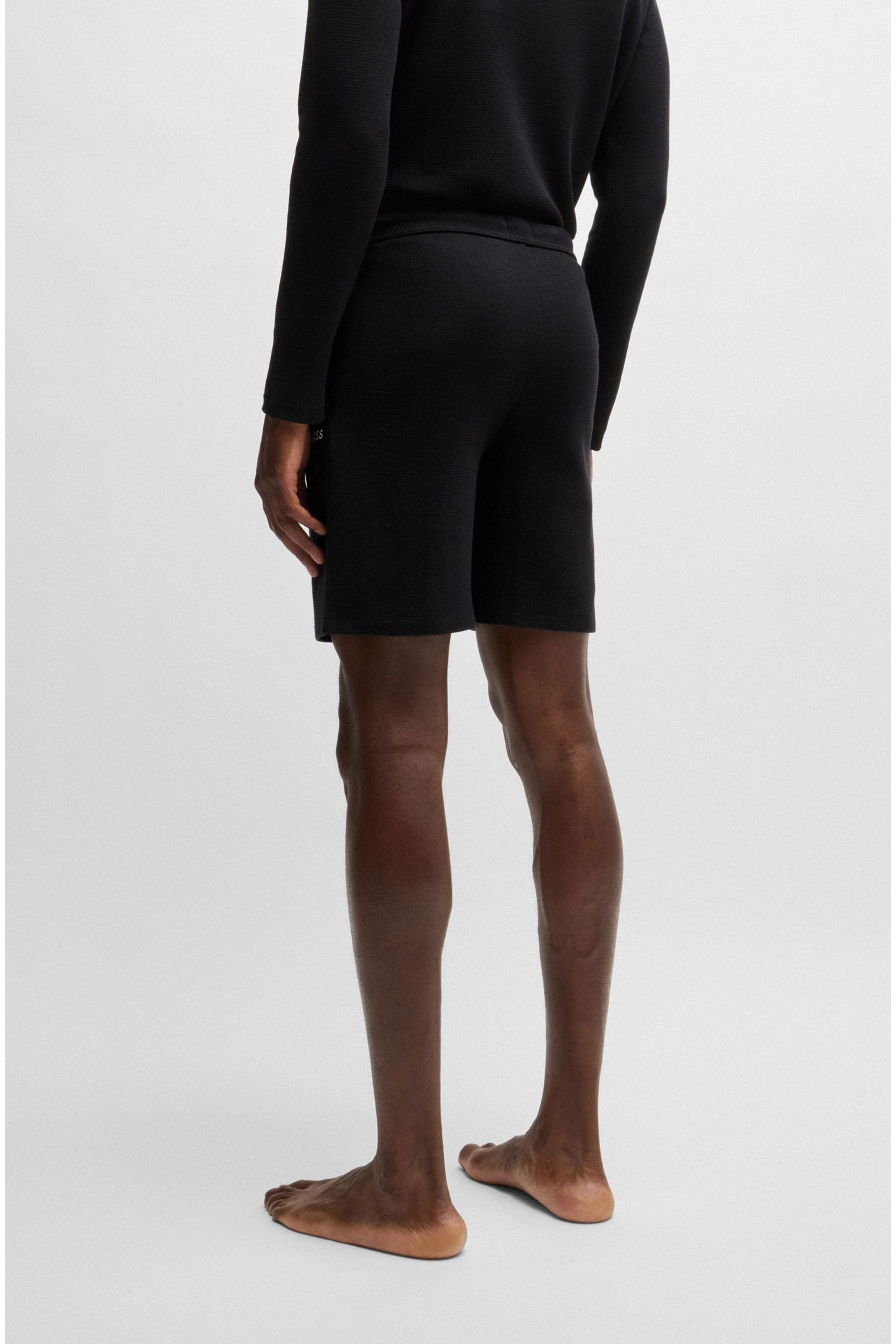 BOSS - Shorts del pigiama con logo ricamato Blend