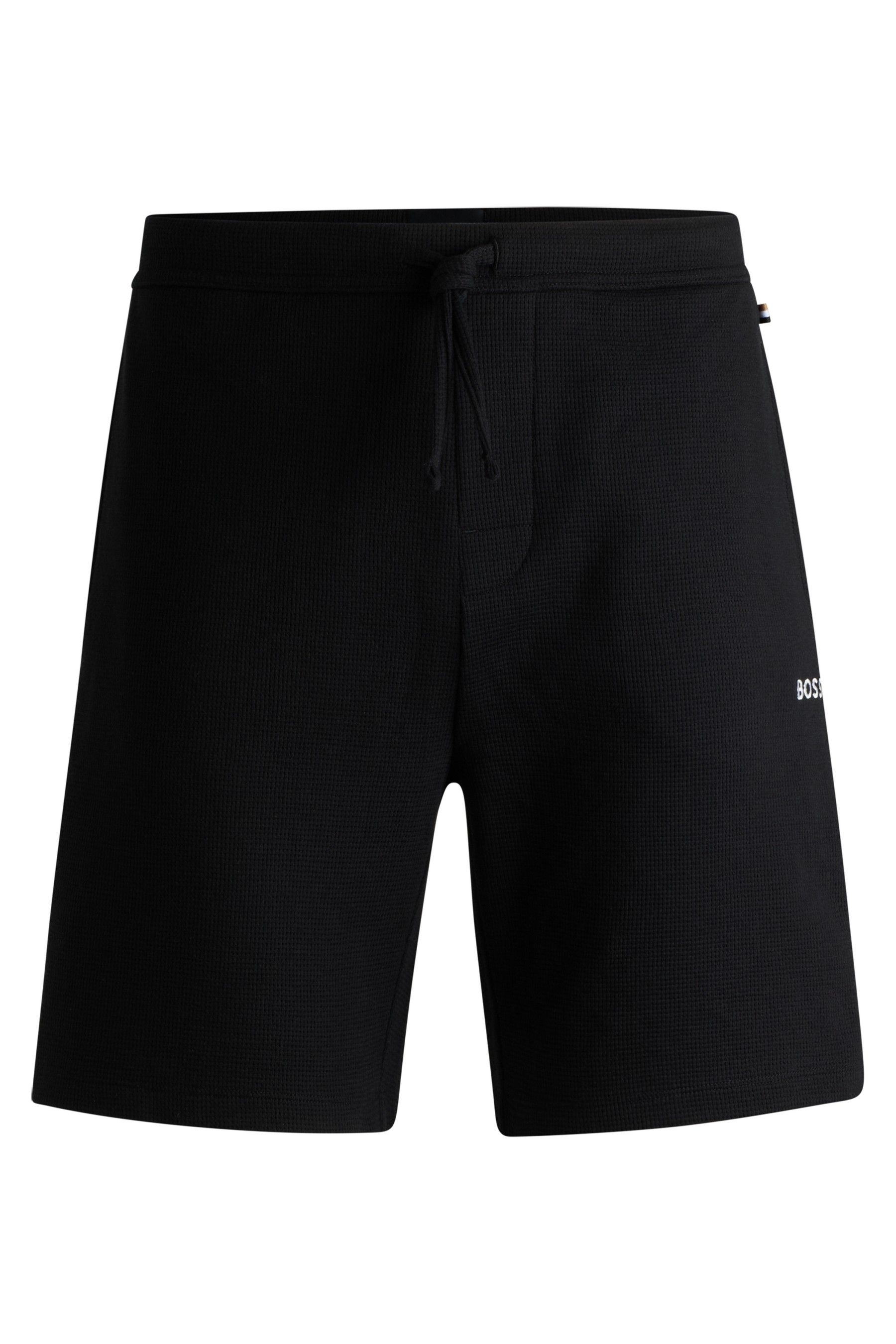 BOSS - Shorts del pigiama con logo ricamato Blend