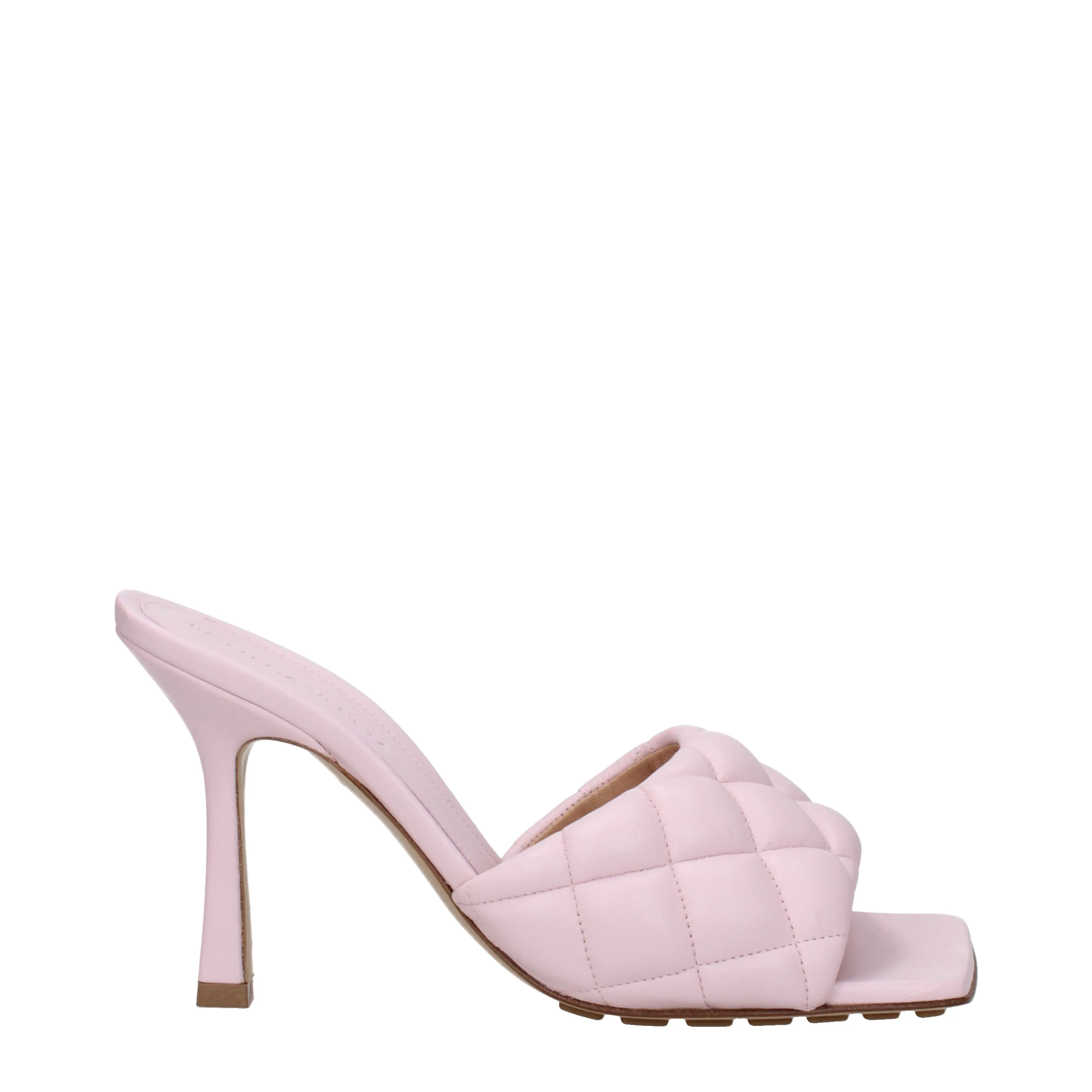 Bottega Veneta Sandali Donna Pelle Rosa/Cammeo