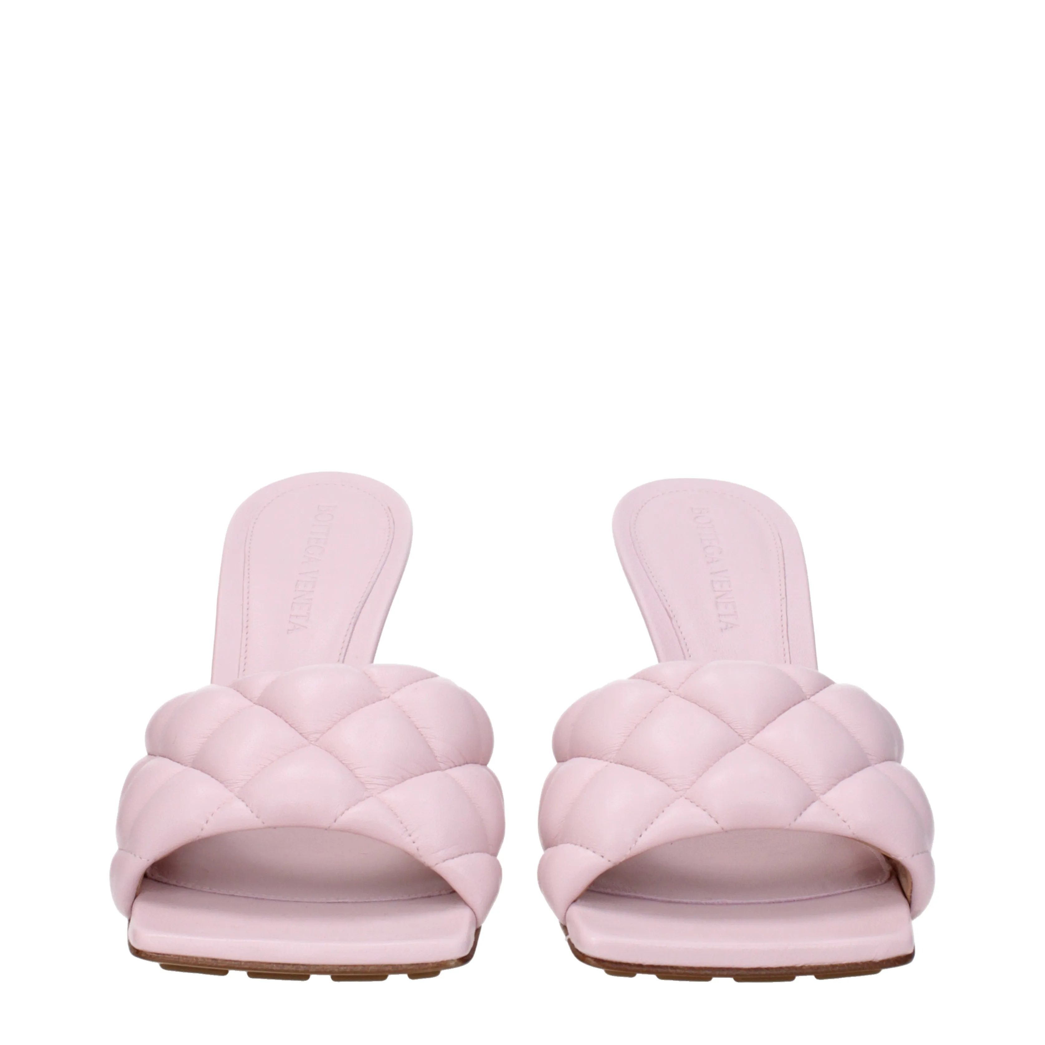 Bottega Veneta Sandali Donna Pelle Rosa/Cammeo