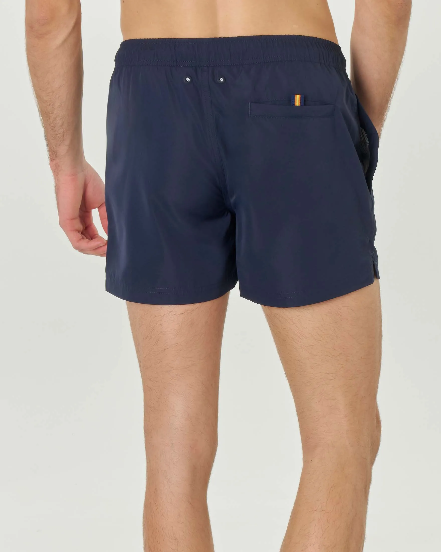 Boxer Hazel blu in nylon ad asciugatura rapida