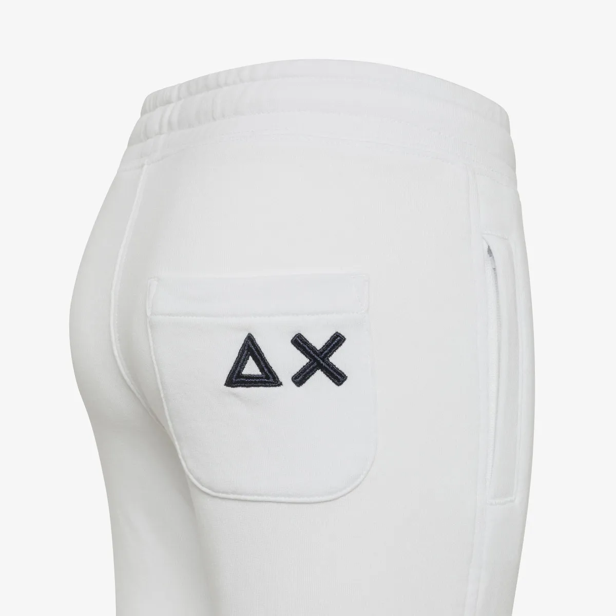 BOY'S PANT LONG BASIC COTT.FL. BIANCO PANNA