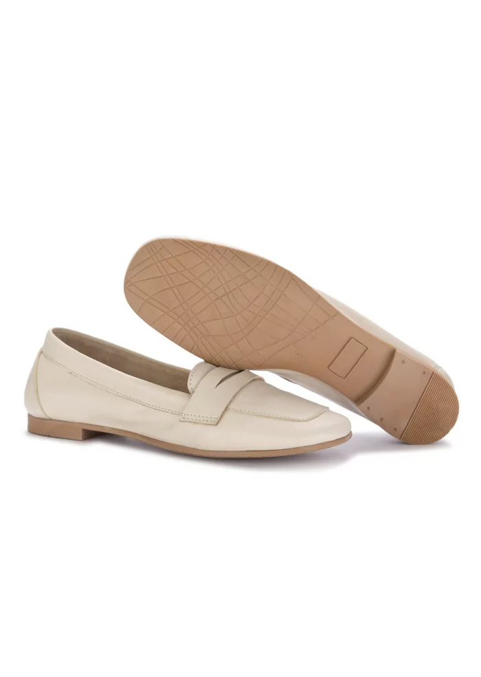 BUENO | MOCASSINI PELLE BEIGE