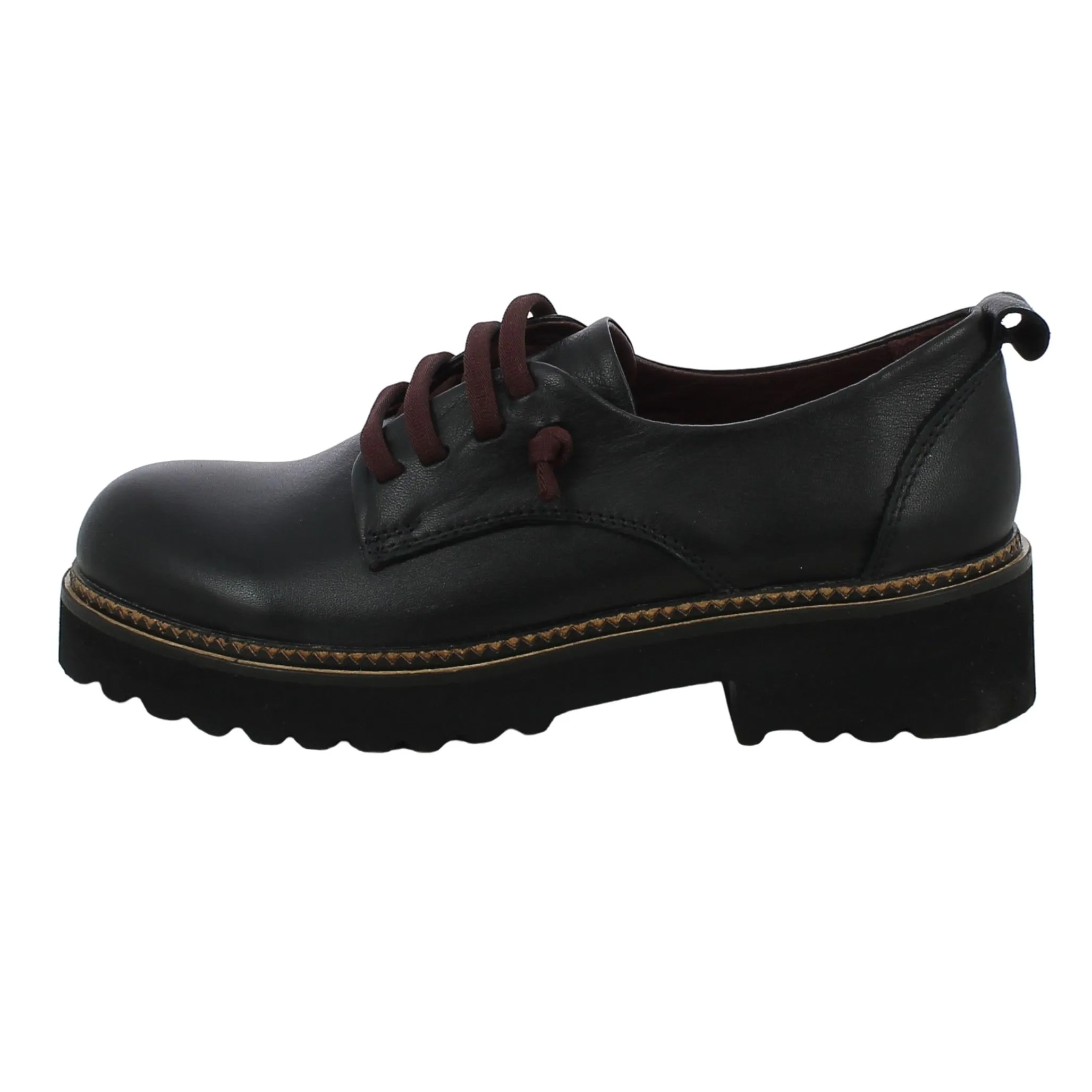 Bueno  Scarpa con lacci elastici e fondo gomma 