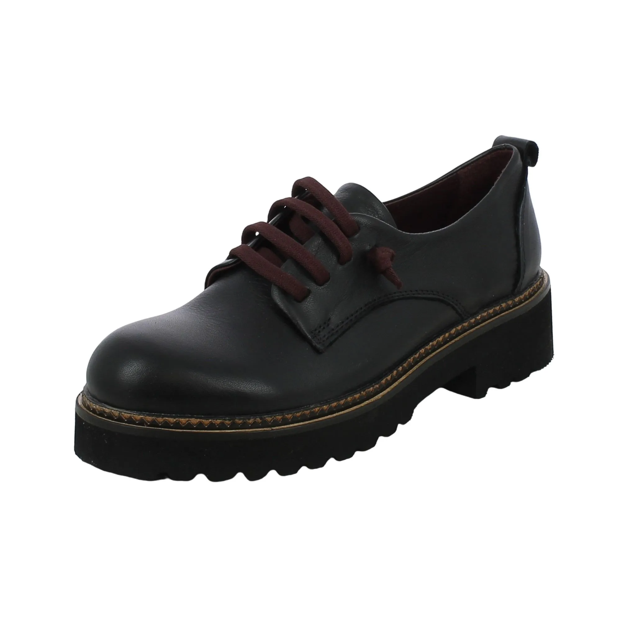 Bueno  Scarpa con lacci elastici e fondo gomma 