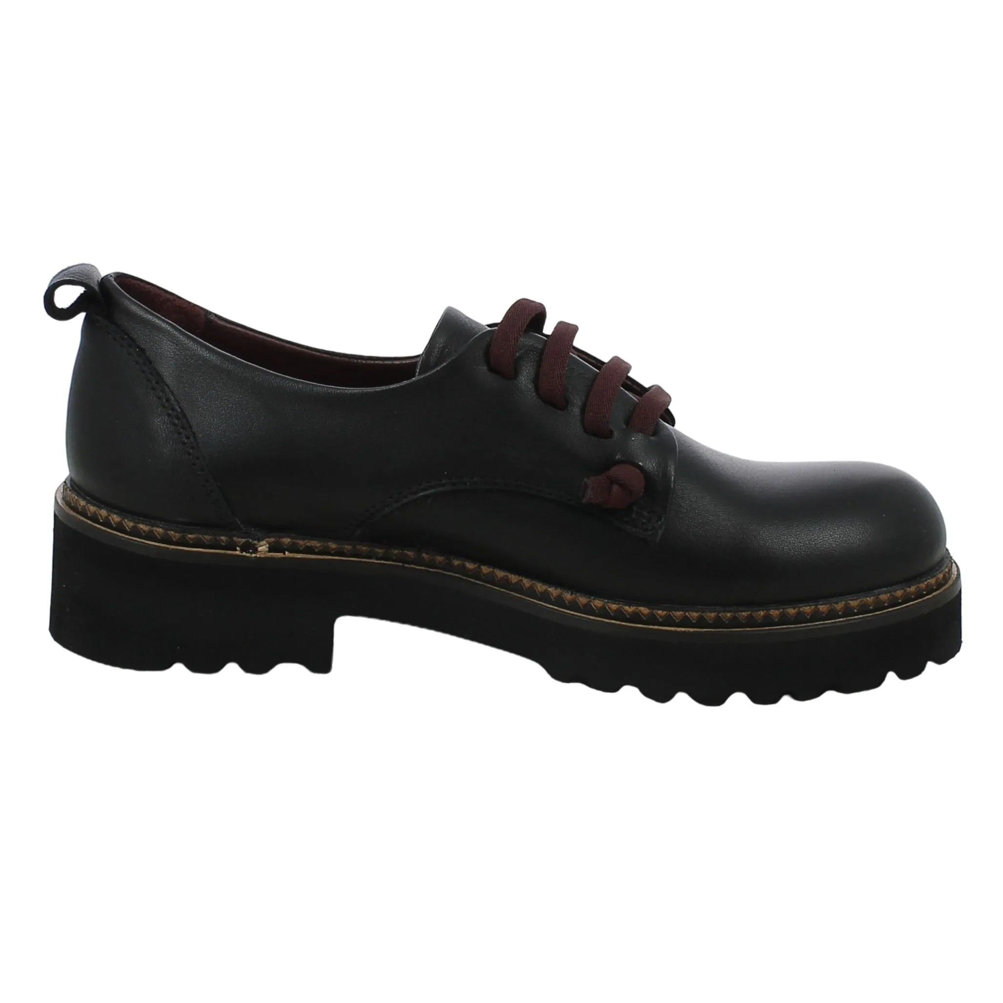 Bueno  Scarpa con lacci elastici e fondo gomma 