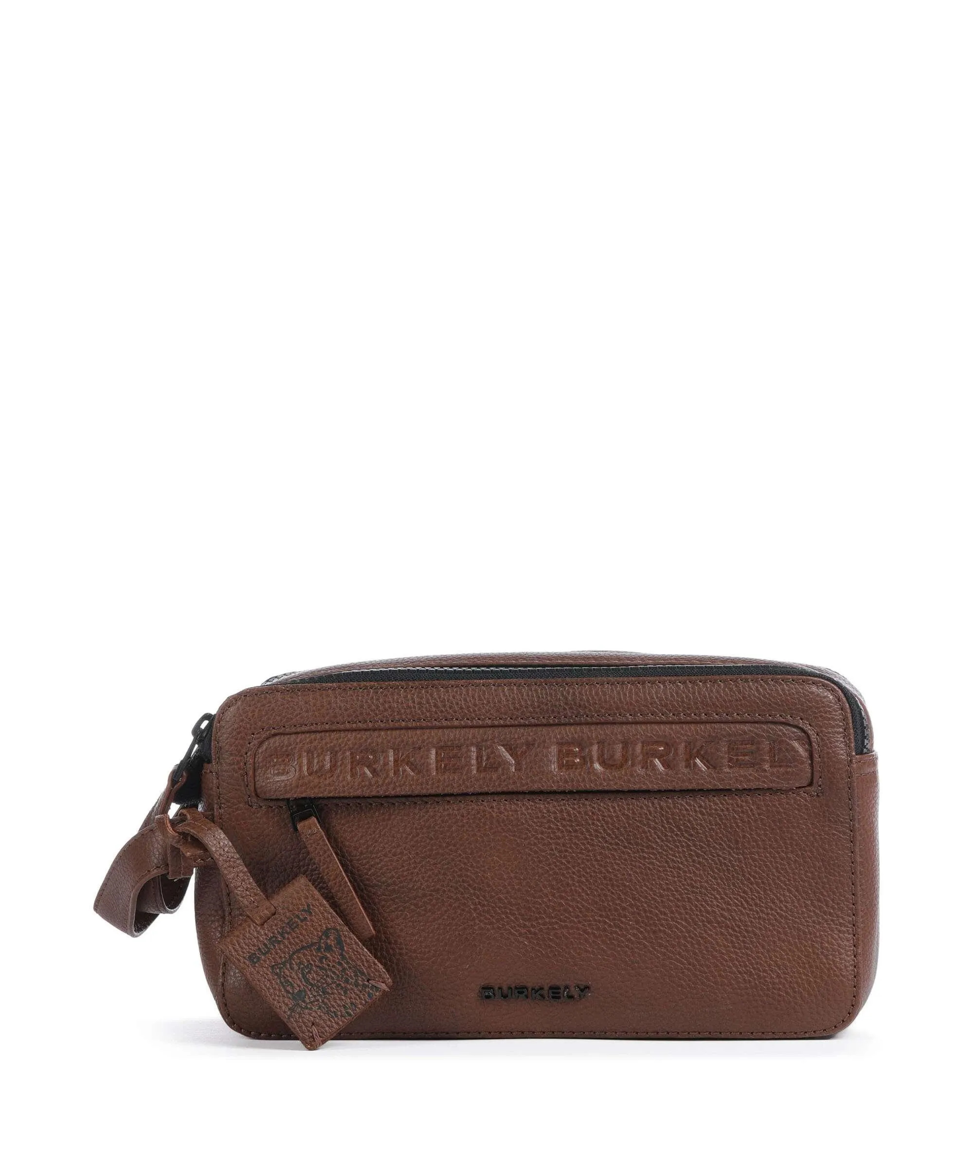  Burkely Minimal Mason Borsa da toilette cognac 24 cm  