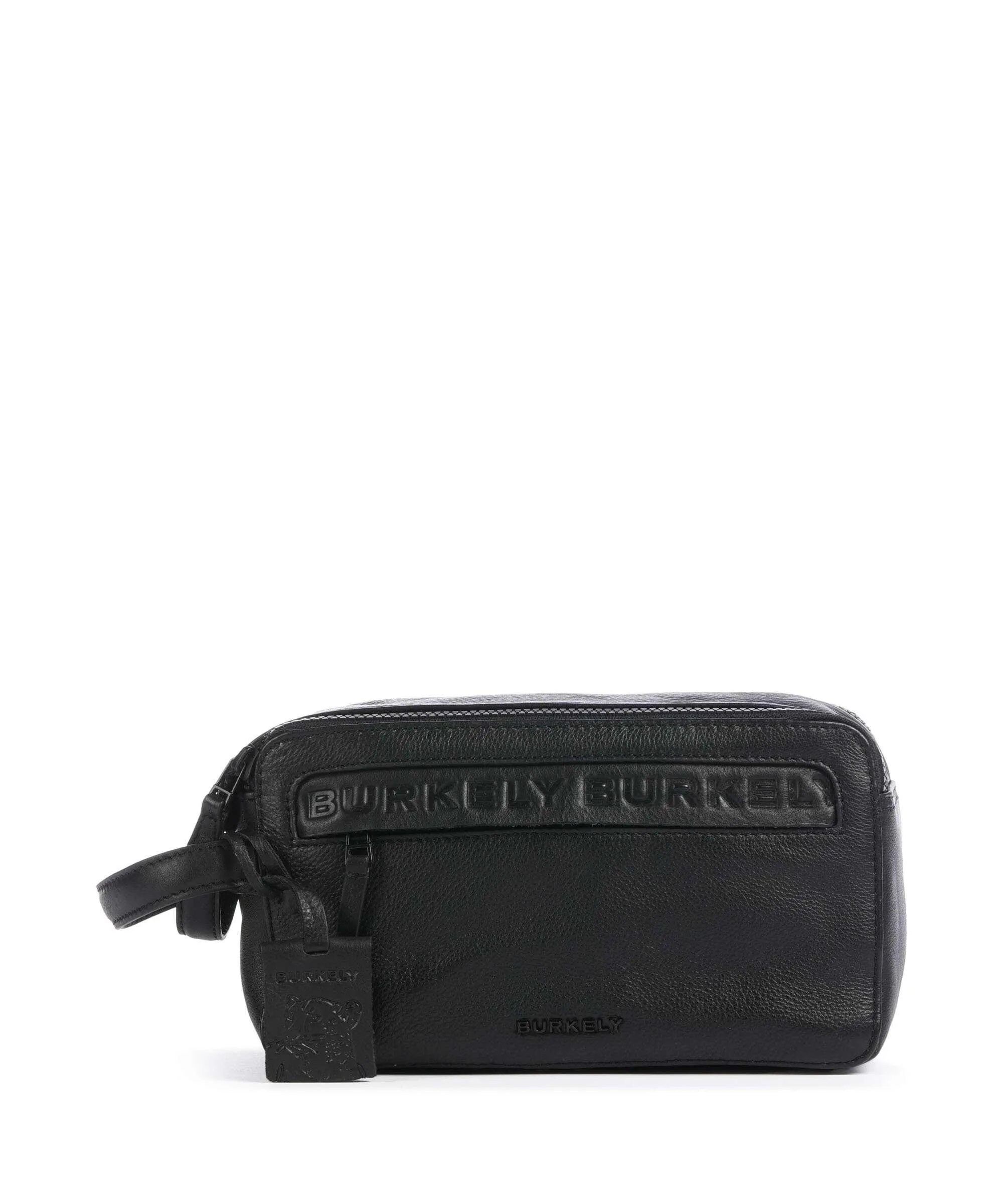  Burkely Minimal Mason Borsa da toilette nero 24 cm  