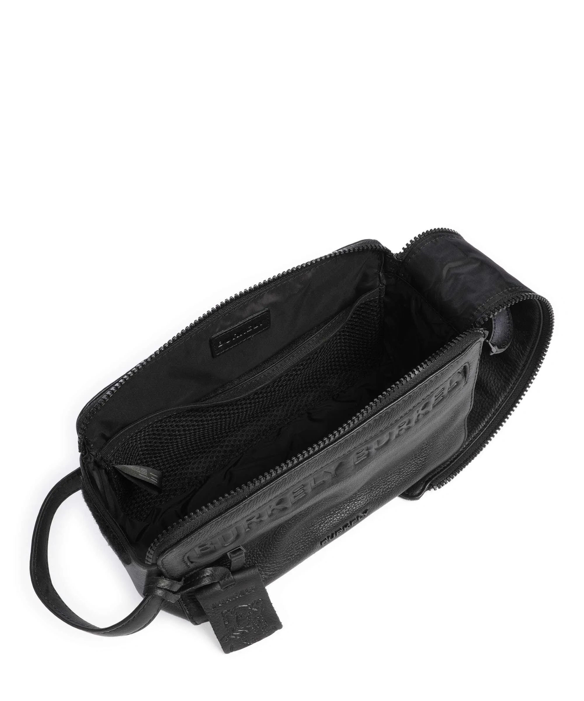  Burkely Minimal Mason Borsa da toilette nero 24 cm  