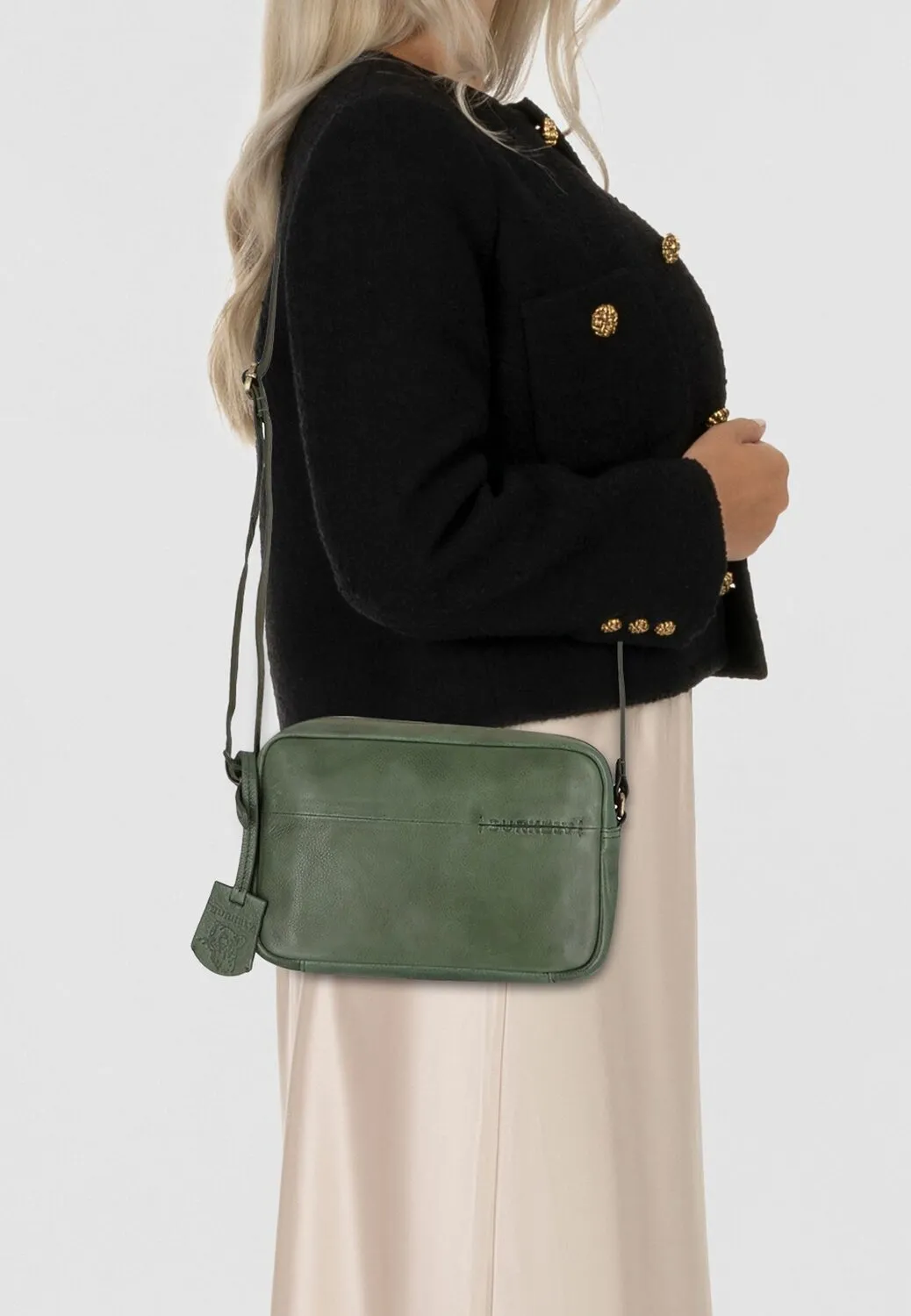 Burkely Natural Norah Borsa a tracolla Pelle 22 cm